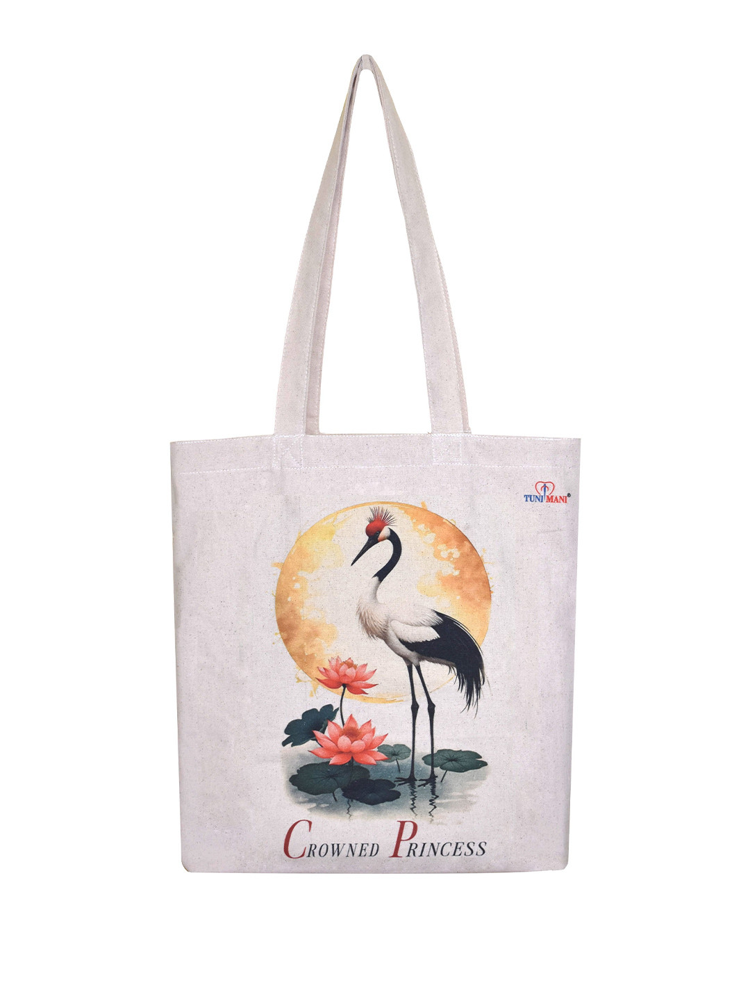 TUNI MANI Printed Oversized Shopper Tote Bag
