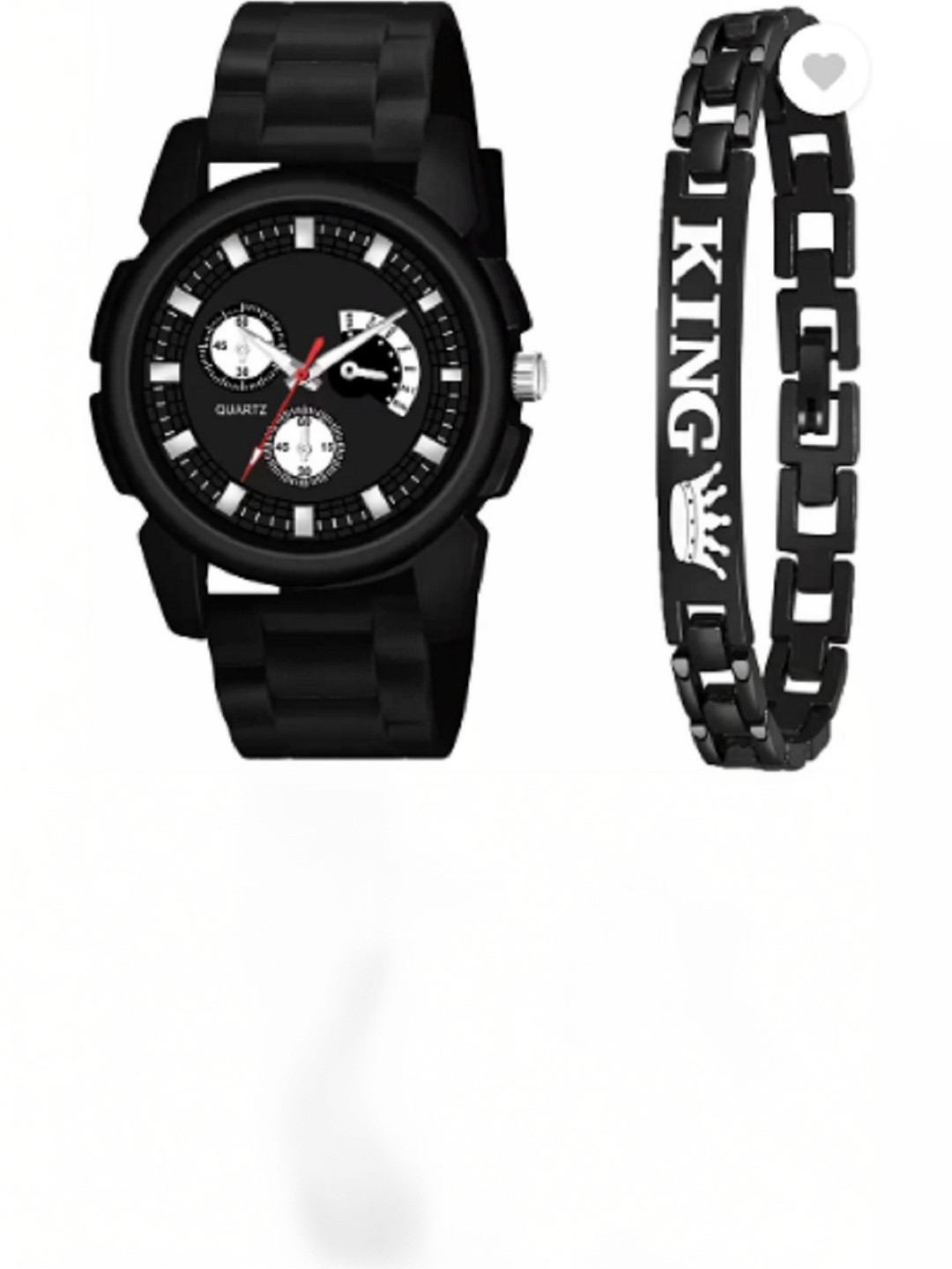 Miss Perfect Unisex Printed Dial & Straps Analogue Multi Watch AC118 With Bracelet