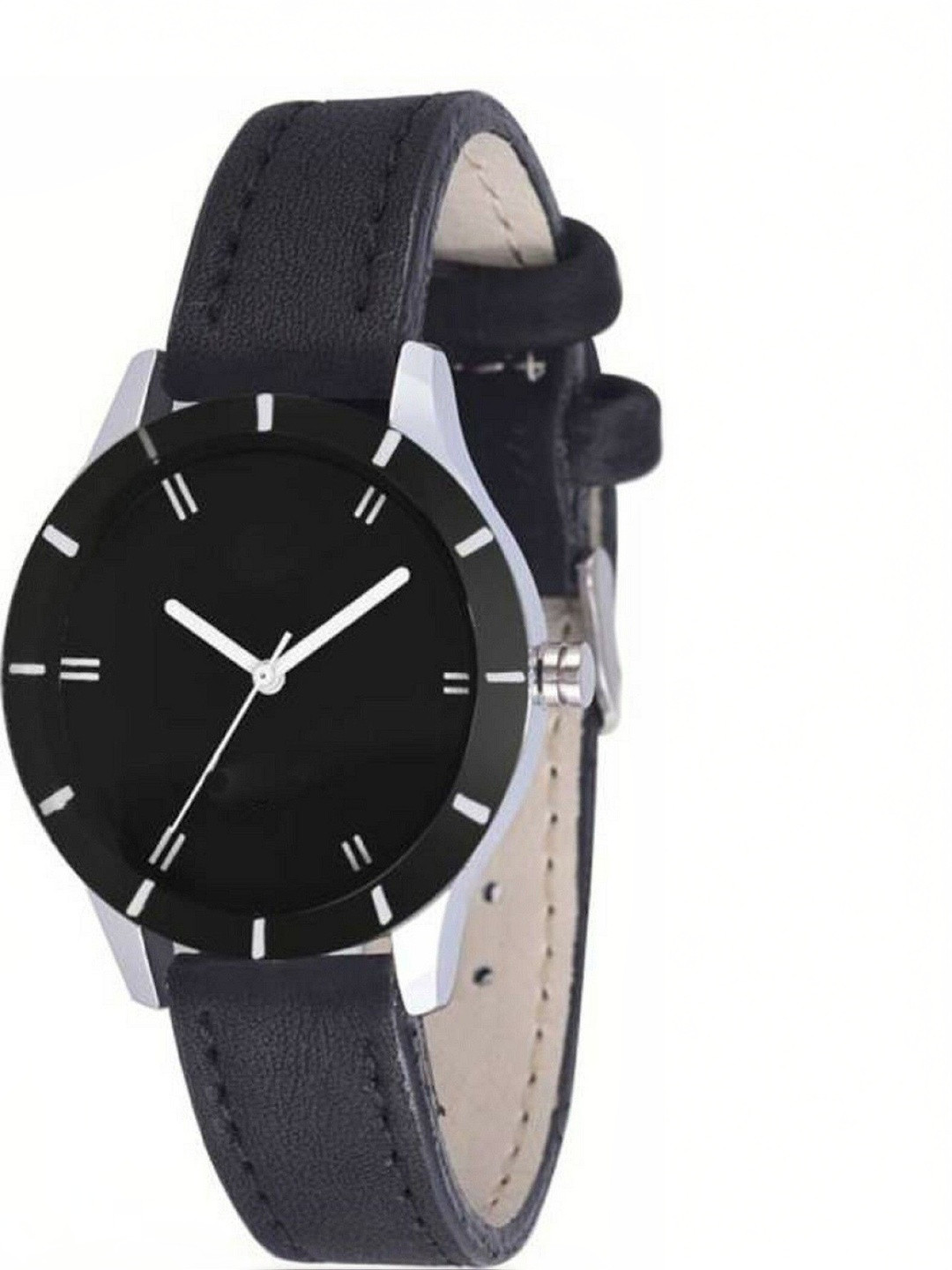 Miss Perfect Unisex Dial & Leather Straps Analogue Watch aa136