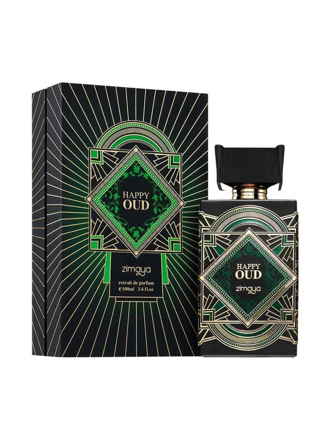 Zimaya Unisex Happy Oud Long Lasting Eau De Parfum - 100 ml