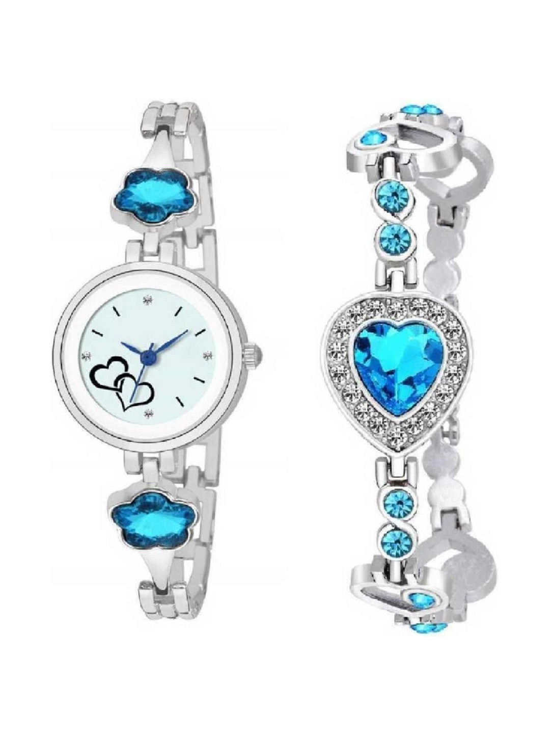 Miss Perfect Unisex Printed Dial & Bracelet Style Straps Analogue Watch FA146