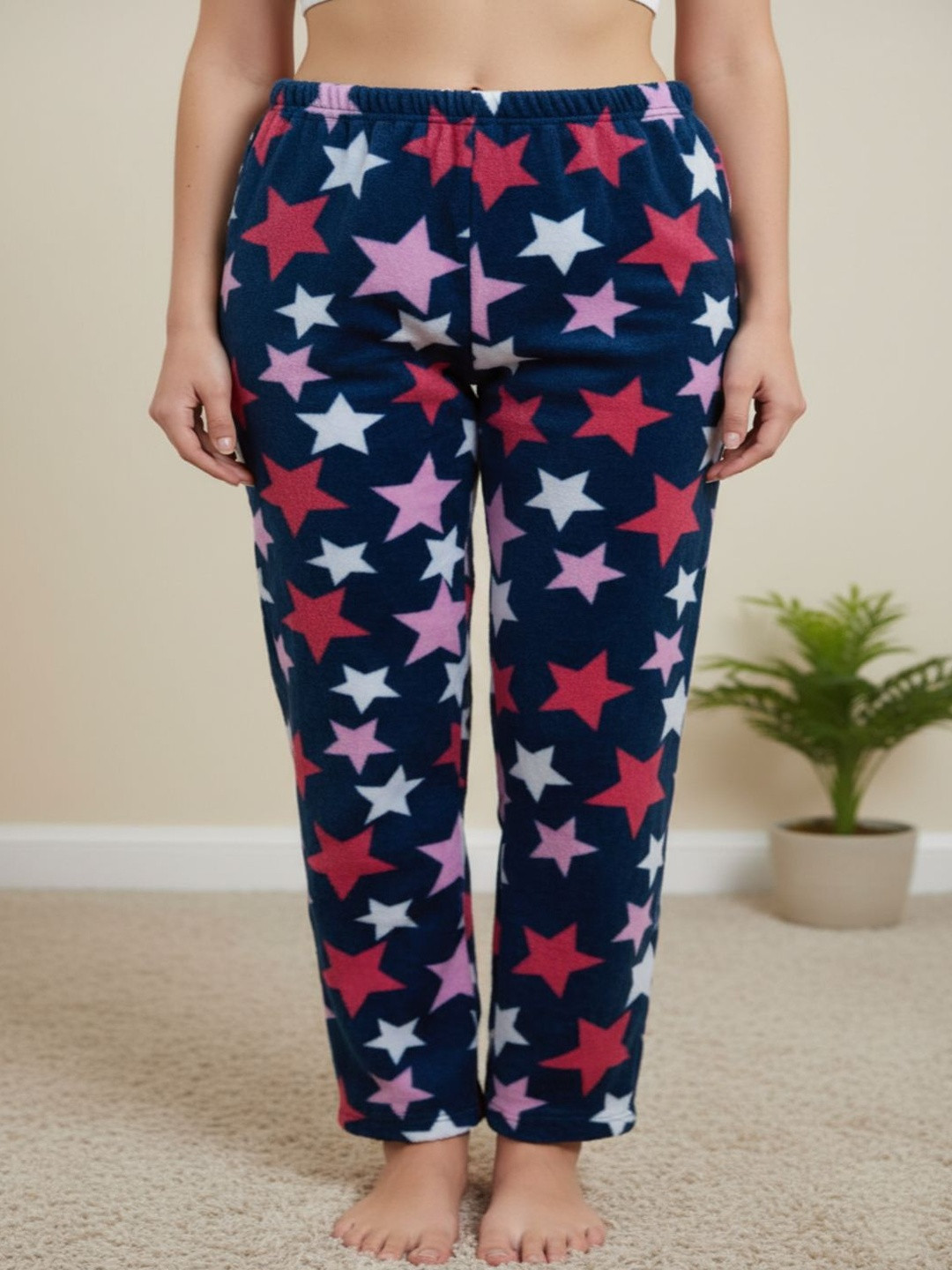 GRAGE Women Printed Straight-Leg Lounge Pant