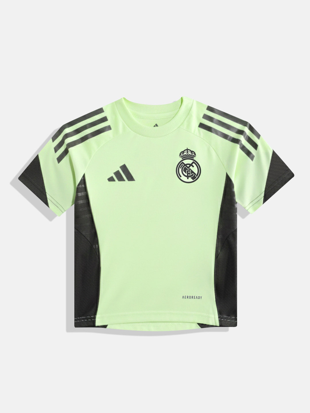 ADIDAS Kids Real Madrid Logo Printed T-shirt