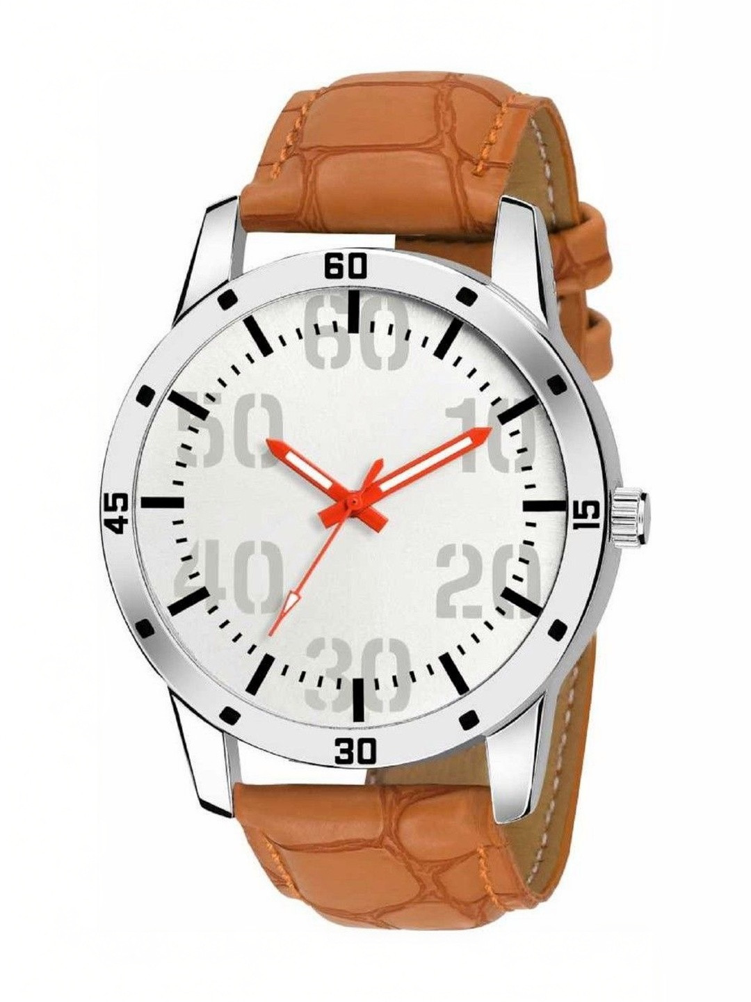 Miss Perfect Unisex Printed Dial & Leather Straps Analogue Watch ni936