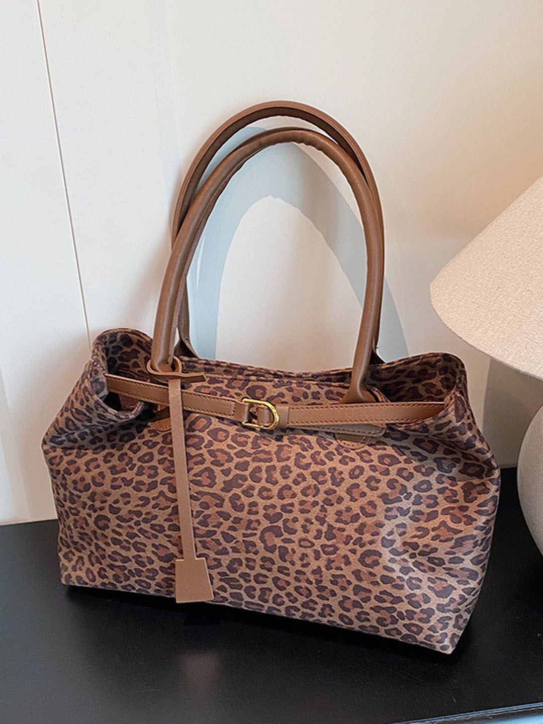 StyleCast Printed PU Handheld Bag
