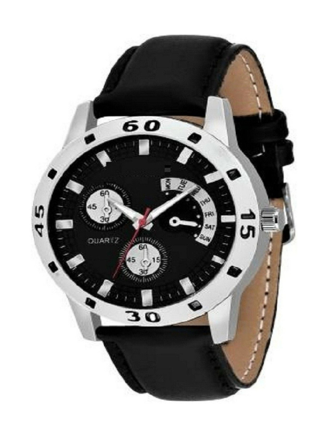 Miss Perfect Unisex Dial & Leather Straps Analogue Multi Function Watch D1126