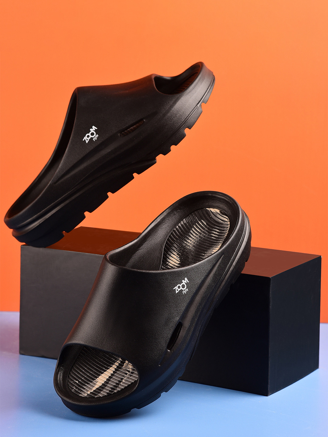 Zoom Shoes Men Solid Outdoor Sliders