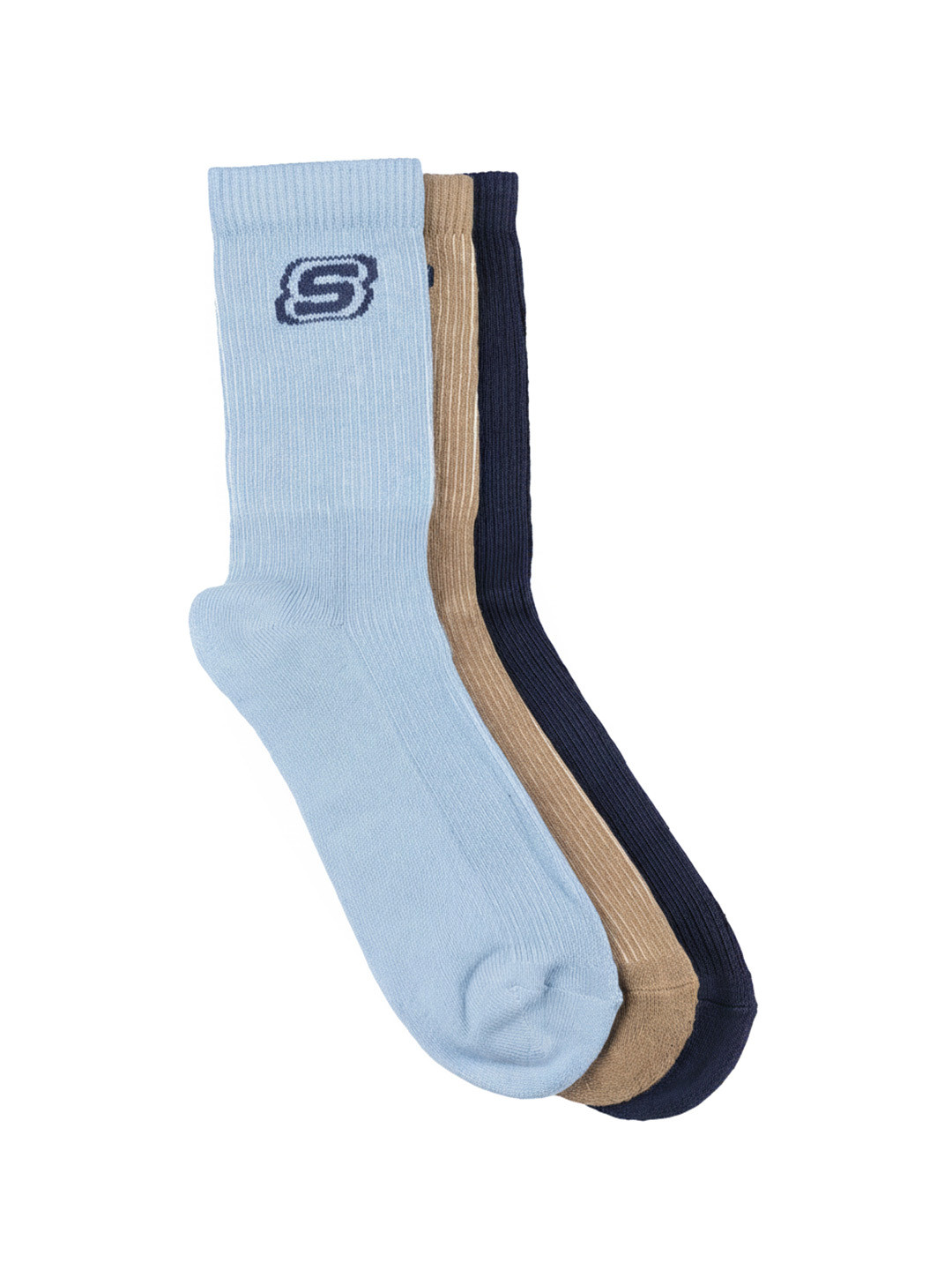 Skechers Men Pack Of 3 SOLID HALF TERRY CRE