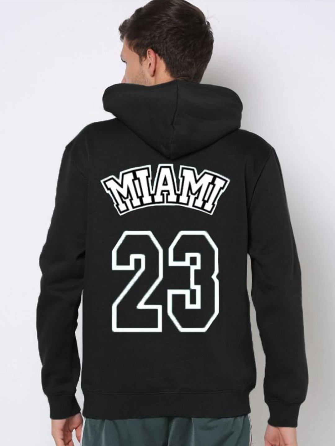 Try This Typography Printed Hooded Neck Sweatshirt