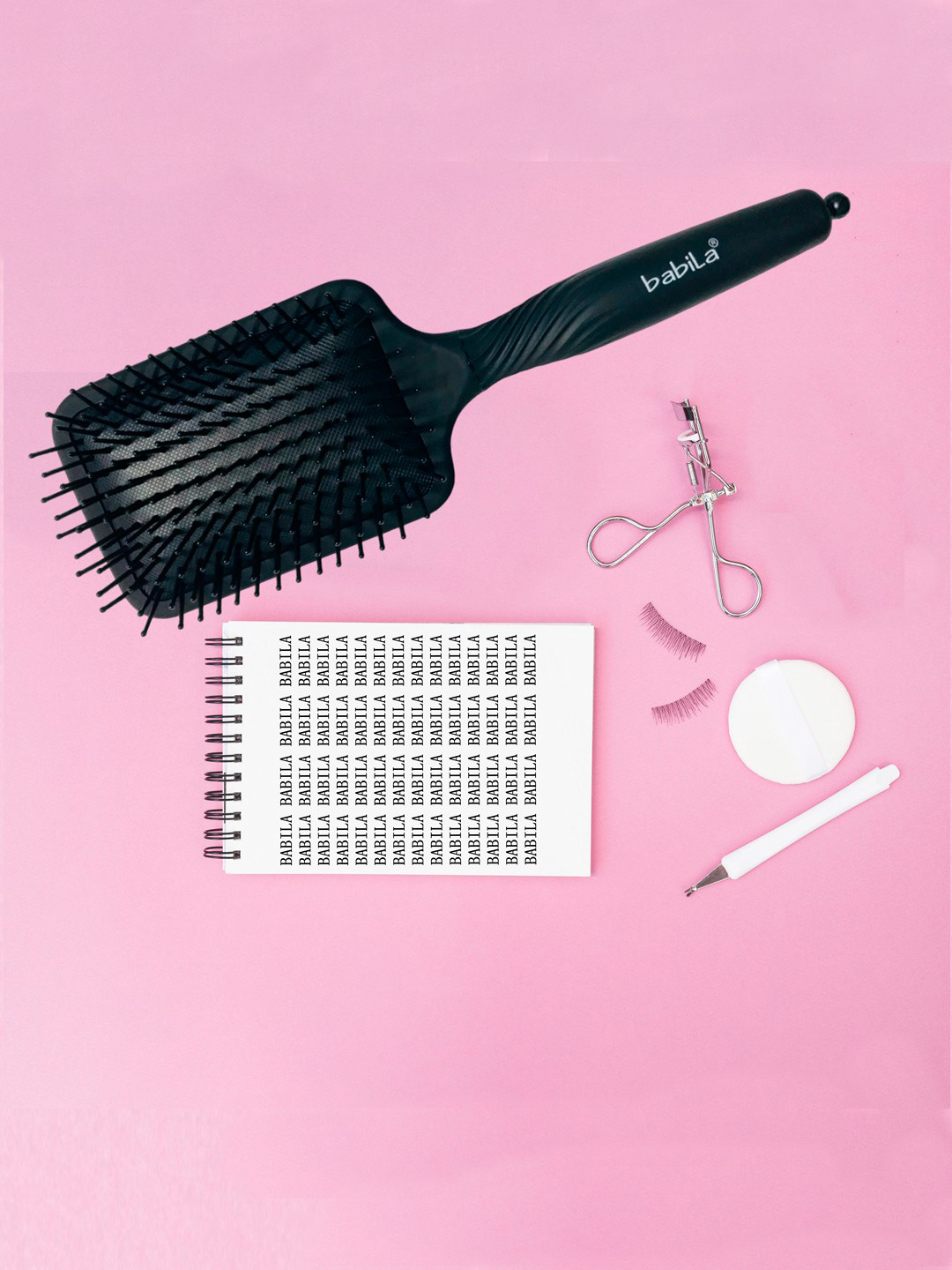 babila HB-P10 Paddle Brush - Black