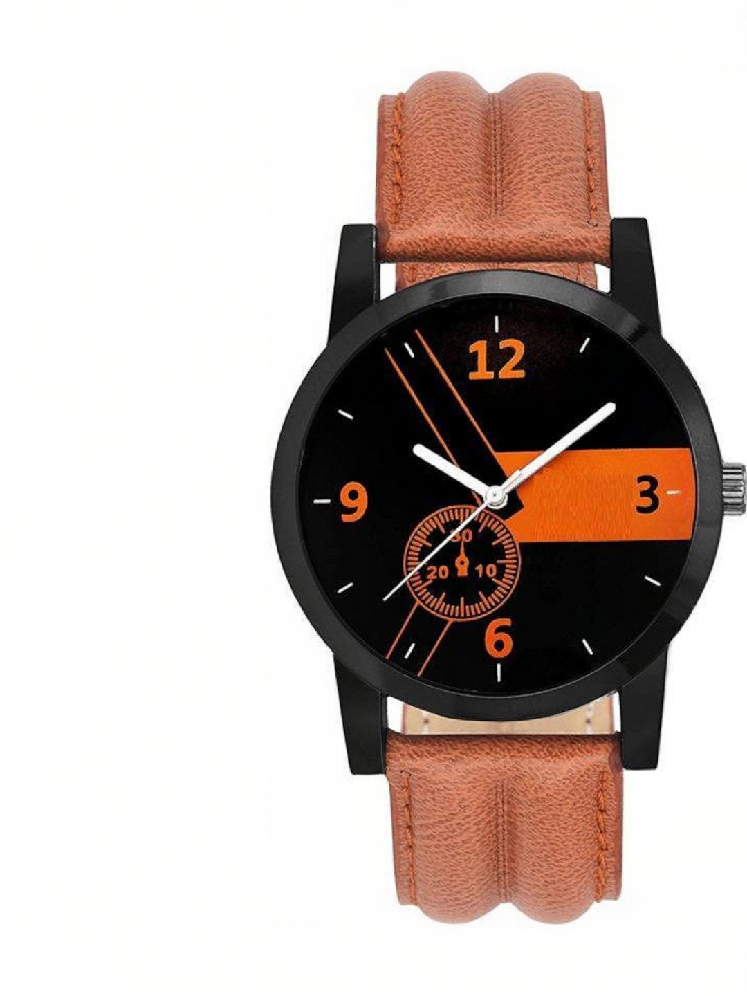 Miss Perfect Unisex Dial & Leather Straps Analogue Watch D628