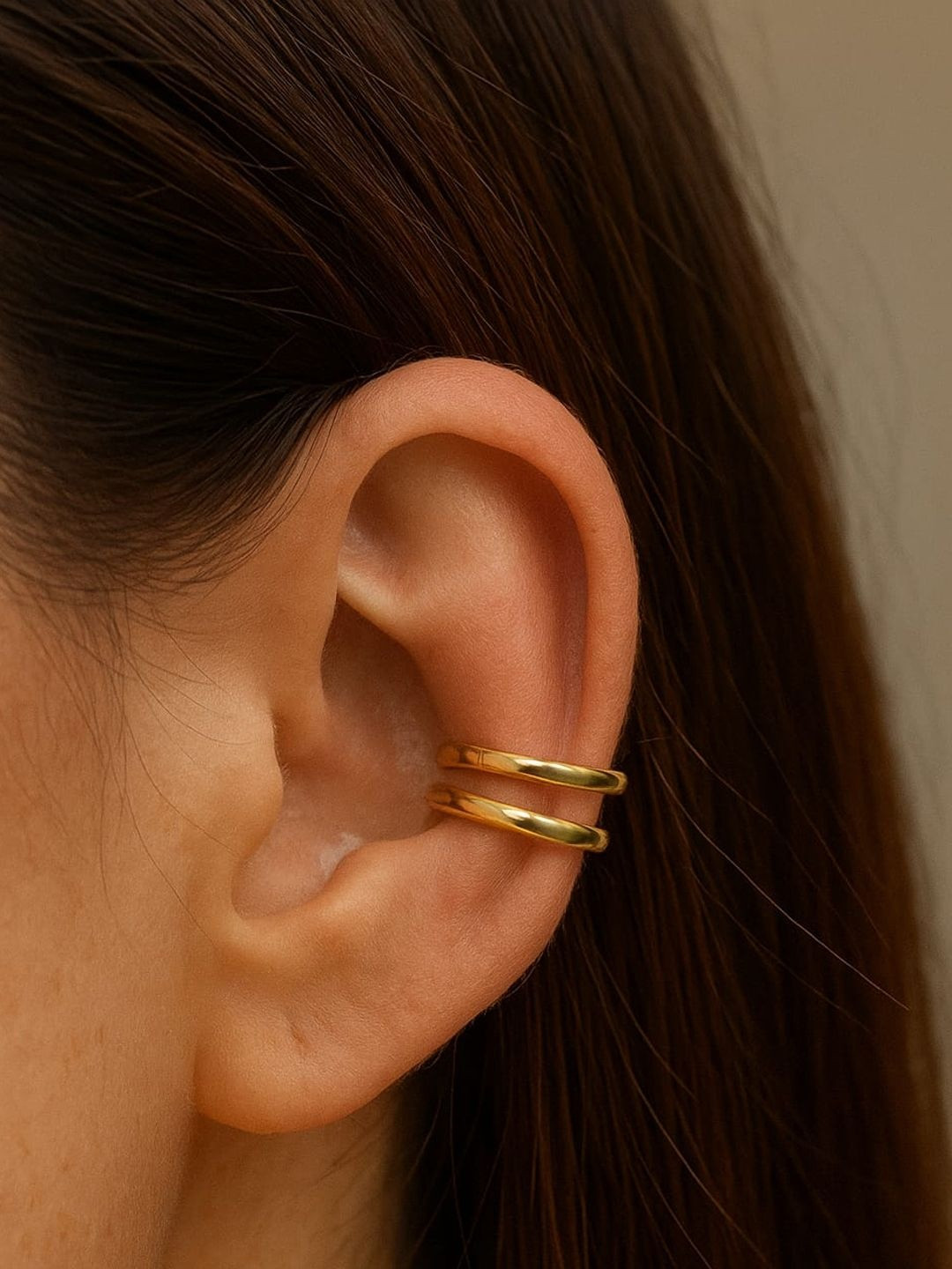 Sangria Non-Piercing Band Ear Cuffs