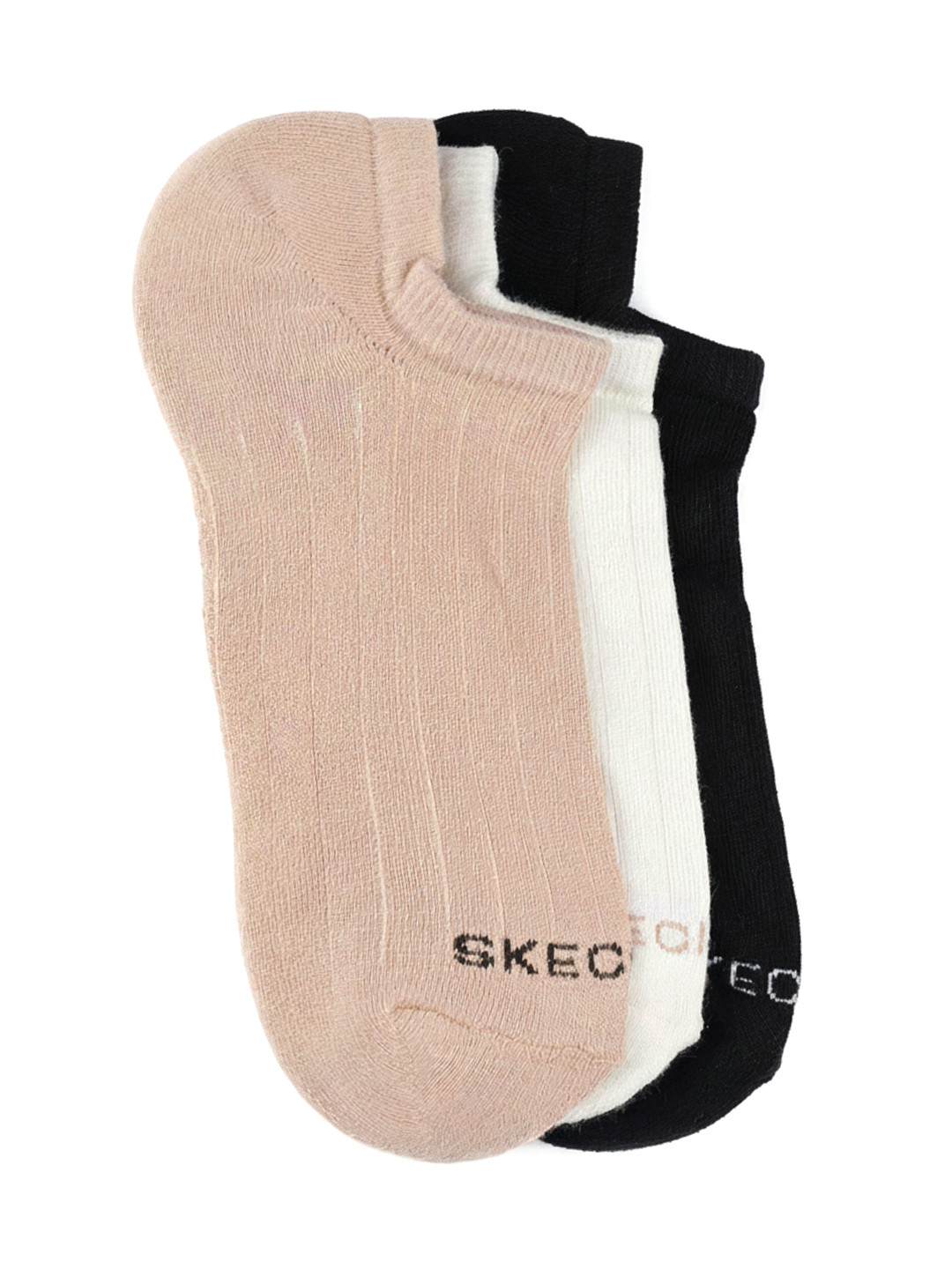 Skechers Men Pack Of 3 Structured Rib Half