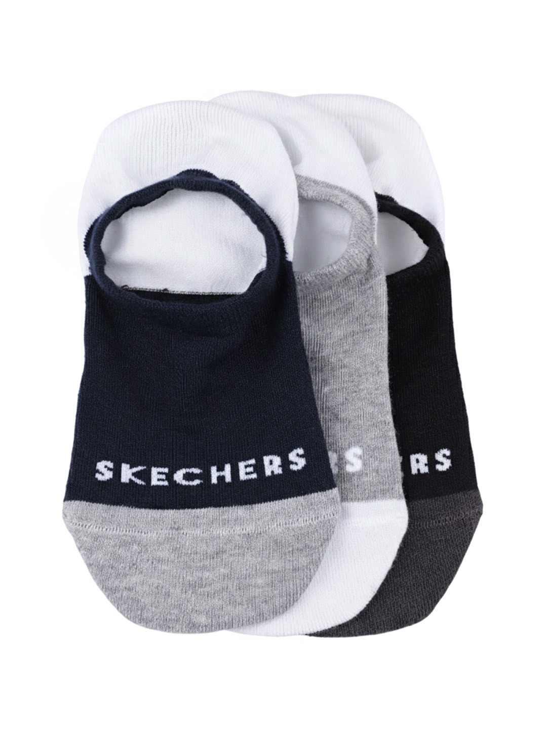 Skechers Men Pack Of 3 PLAIN NON TERRY LINE