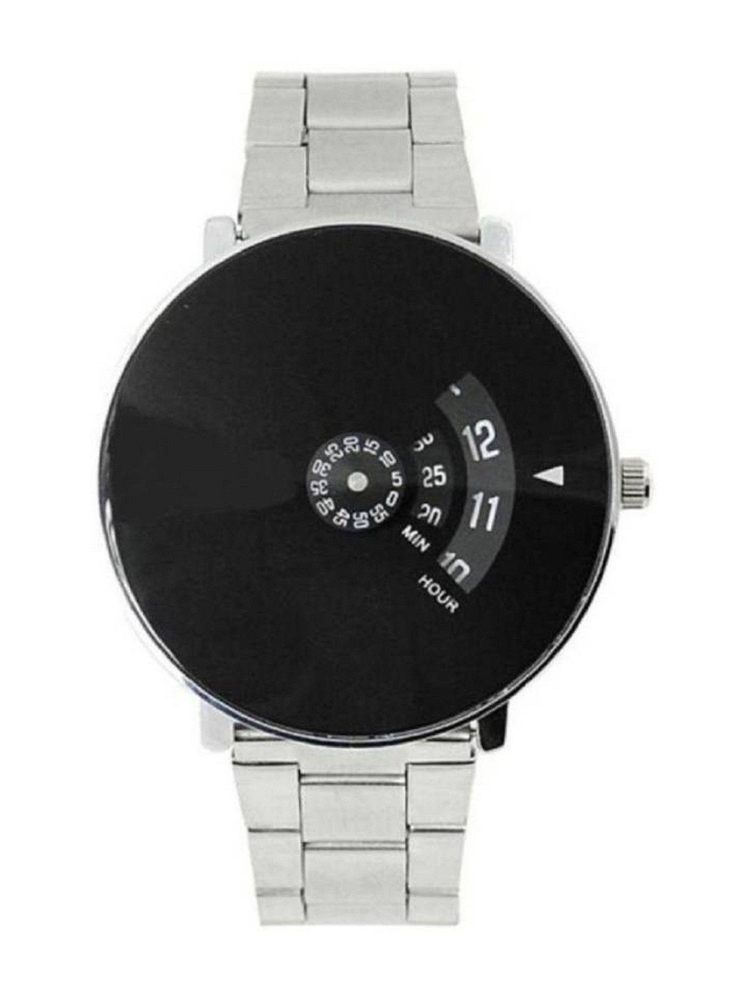 Miss Perfect Unisex Dial & Stainless Steel Bracelet Style Straps Analogue Watch D722