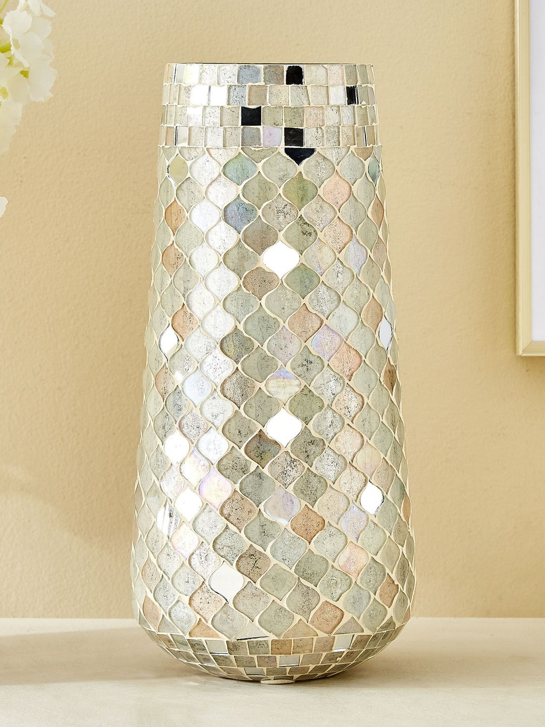 Home Centre Rylee Rahi Mosaic Glass Vase