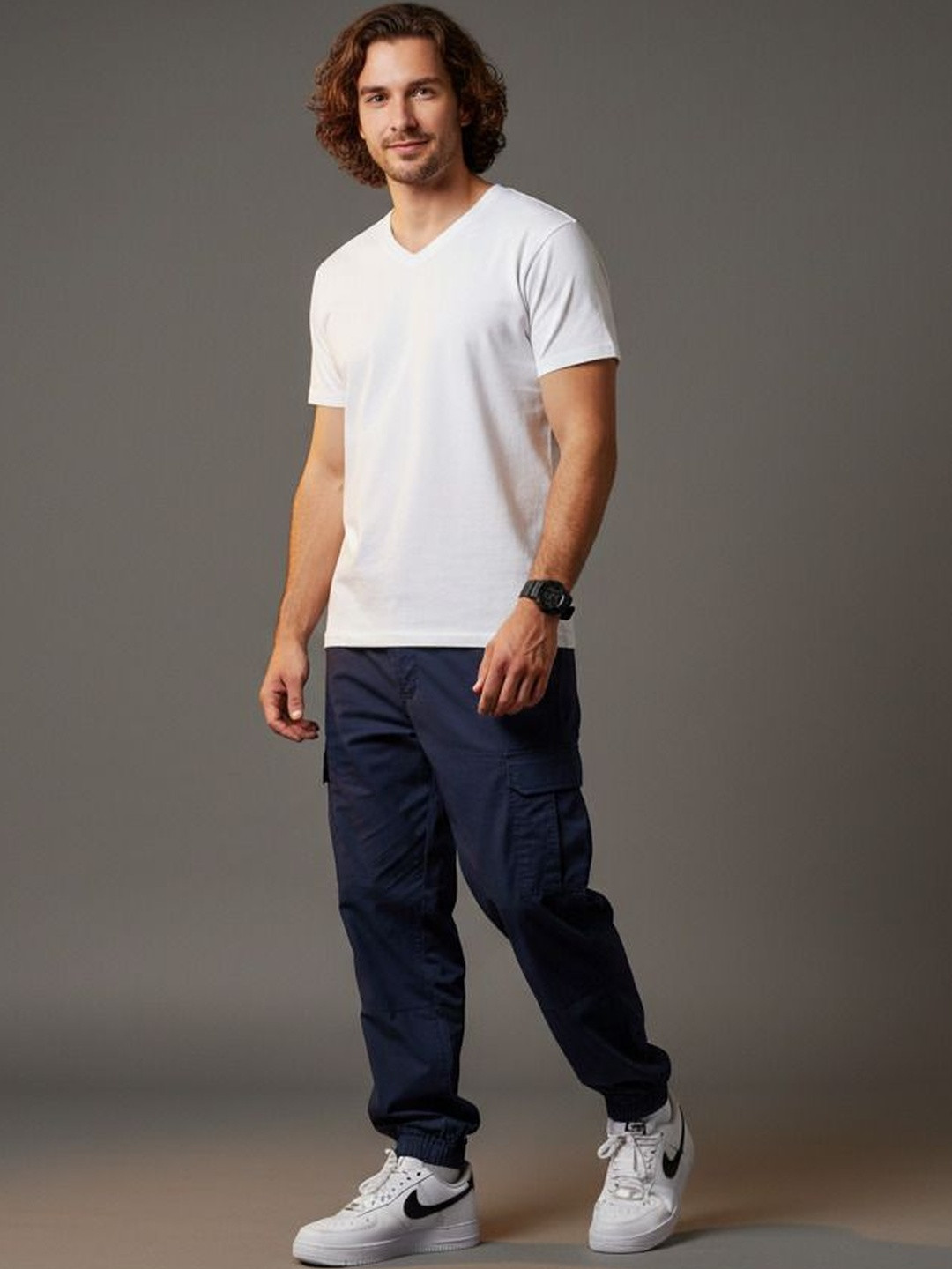 OUTLAWS Men 3 Bio Finish T-shirt