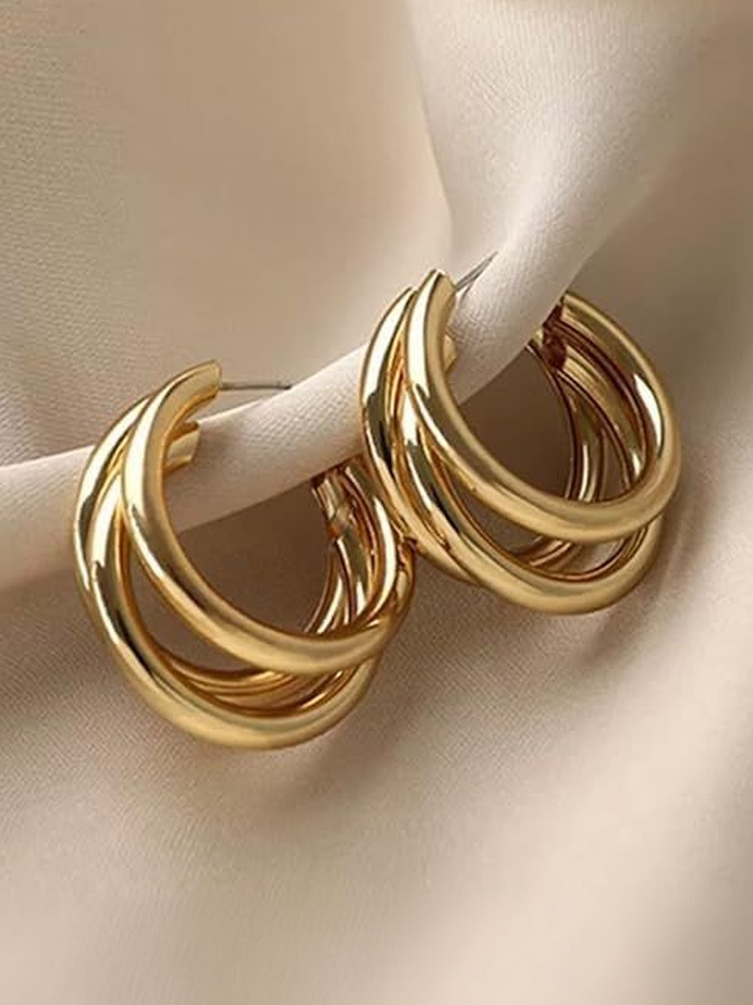 LIMINE JEWELS Circular Hoop Earrings