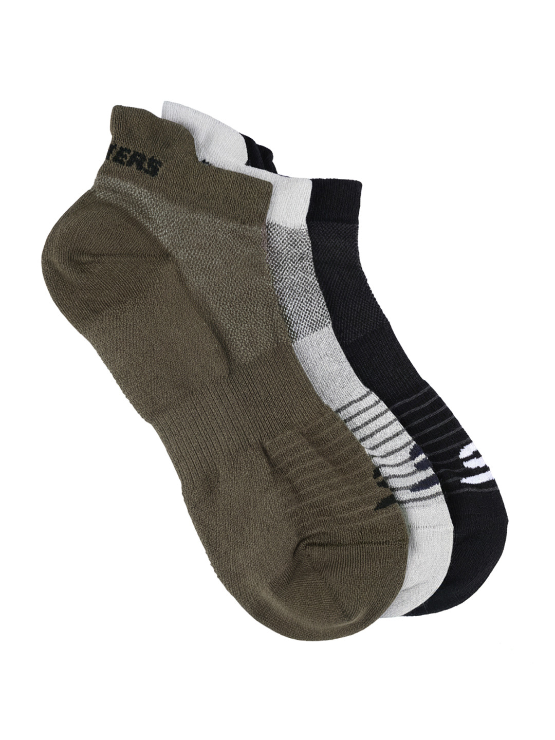 Skechers Men Pack Of 3 ACTIVE NON TERRY LOW