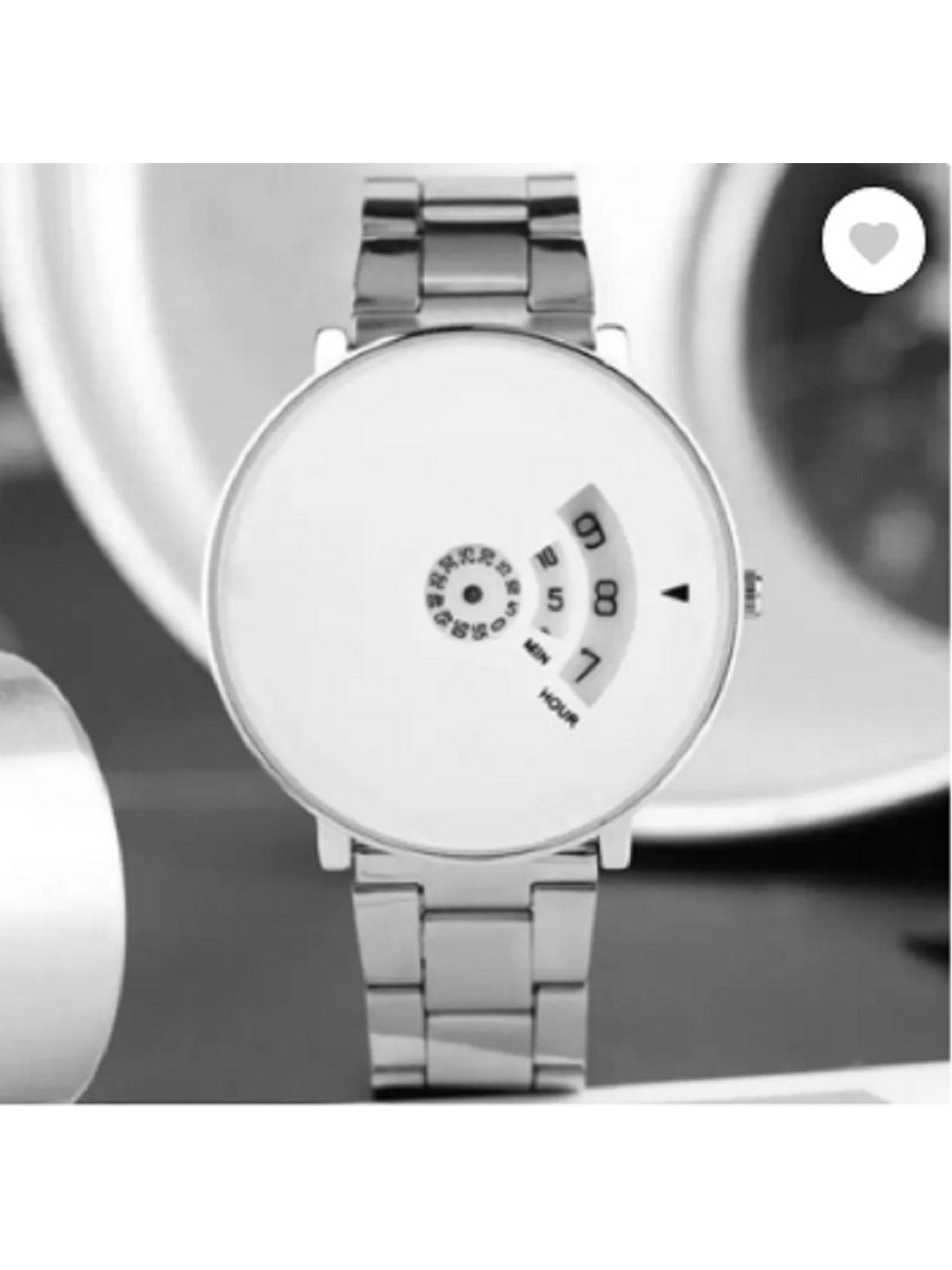 Miss Perfect Unisex Dial & Stainless Steel Straps Analogue Watch PL551