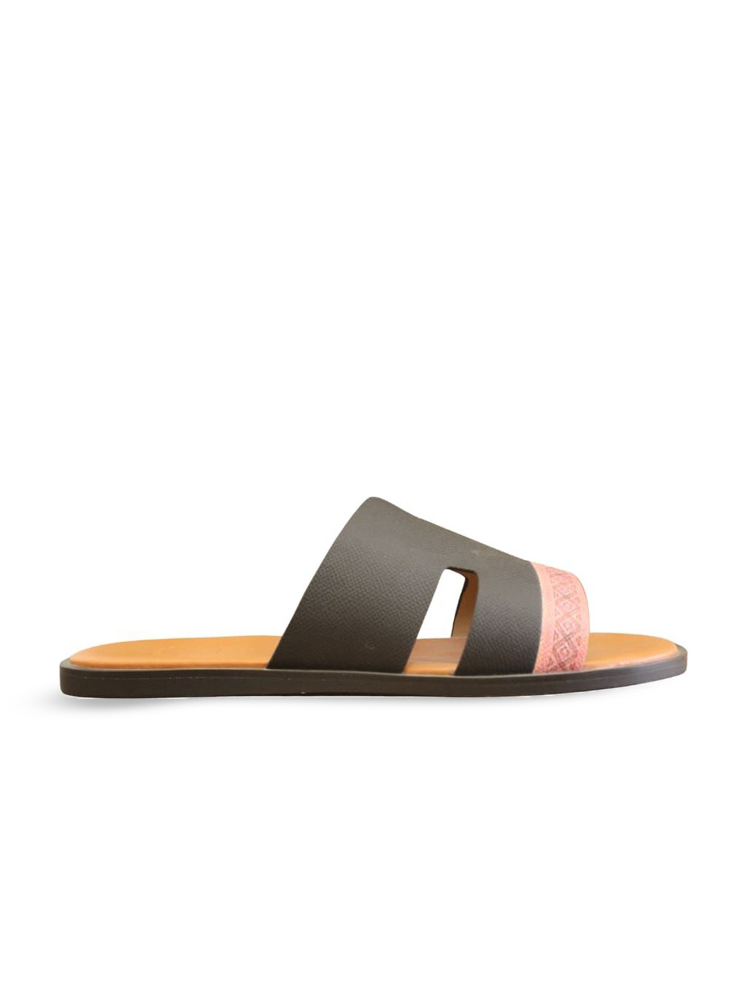 ITALIAN SHOES CO Self Design Patterned Outsole Sliders