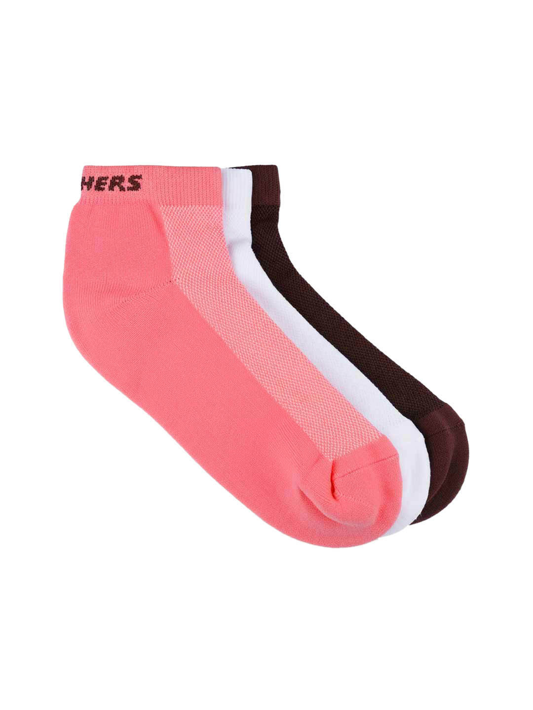 Skechers Women Pack Of 3 JACQUARD HALF TERR