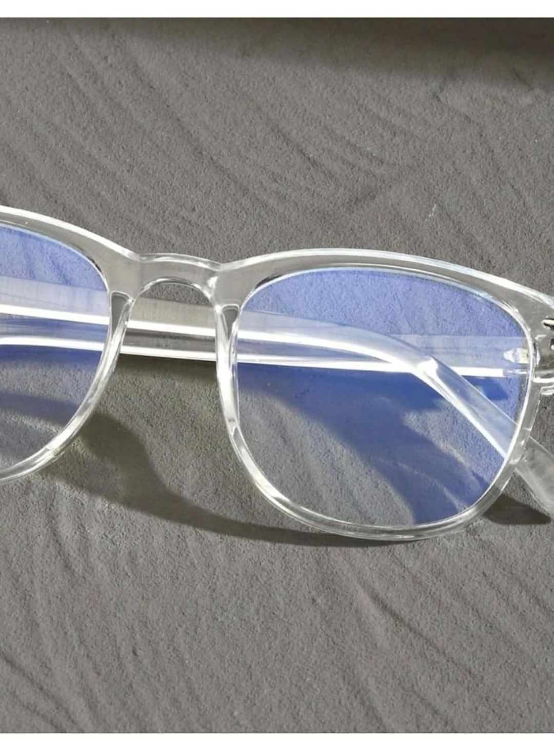 ynam Unisex Mirrored Lens & White Wayfarer Sunglasses with Polarised and UV Protected