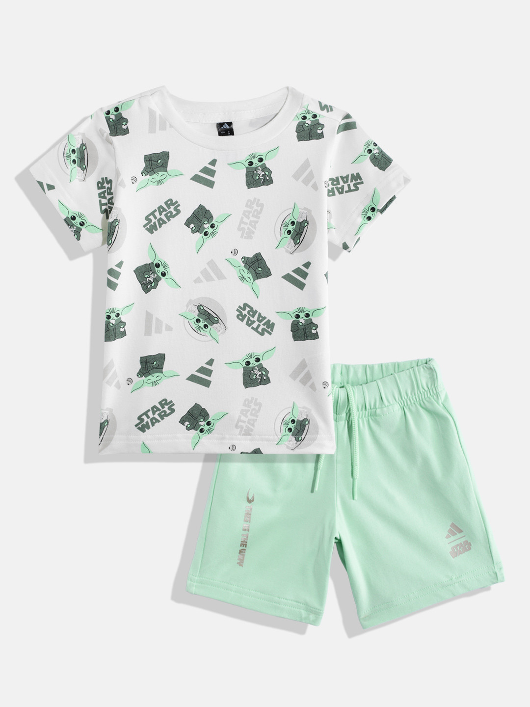 ADIDAS Boys Star Wars Print T-shirt with Shorts