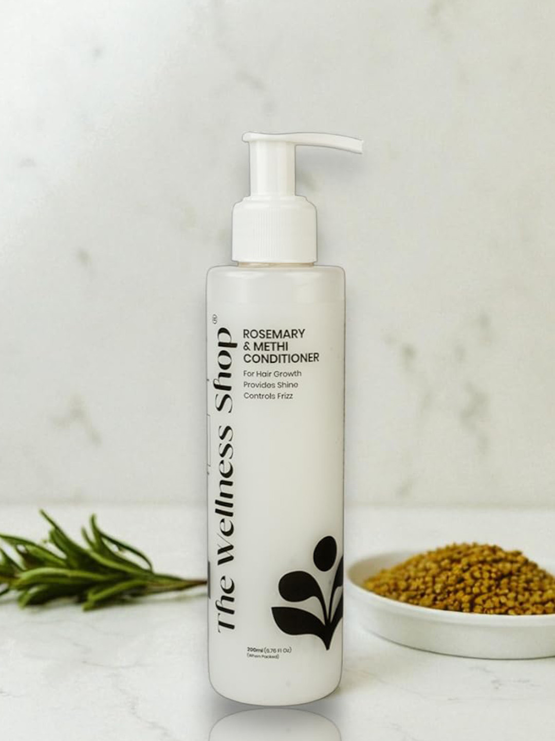 The Wellness Shop Anti-Hair Fall Conditioner With Rosemary & Methi Extracts- 200 ml