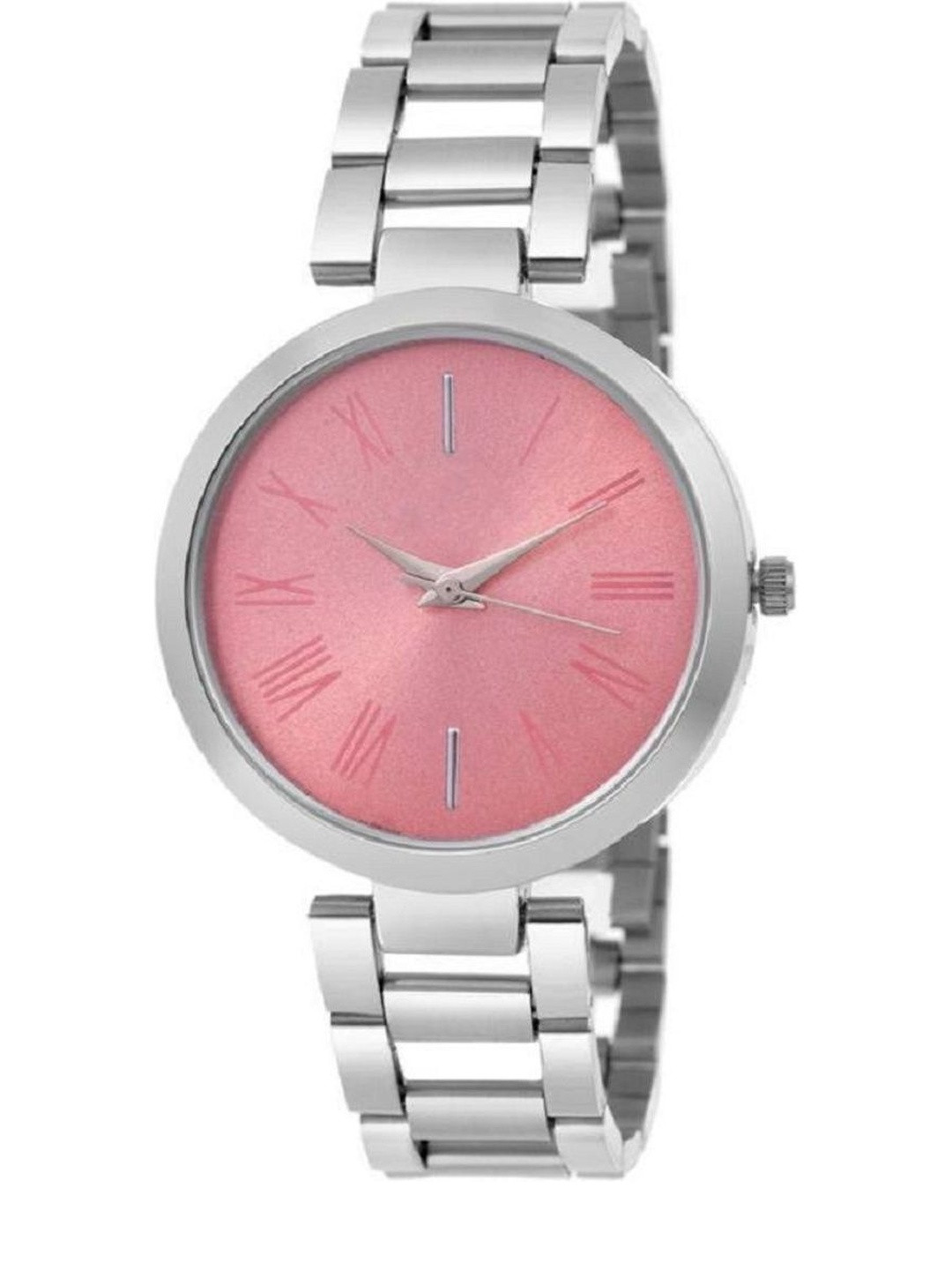 Miss Perfect Unisex Dial & Stainless Steel Bracelet Style Straps Analogue Watch shopsy 209