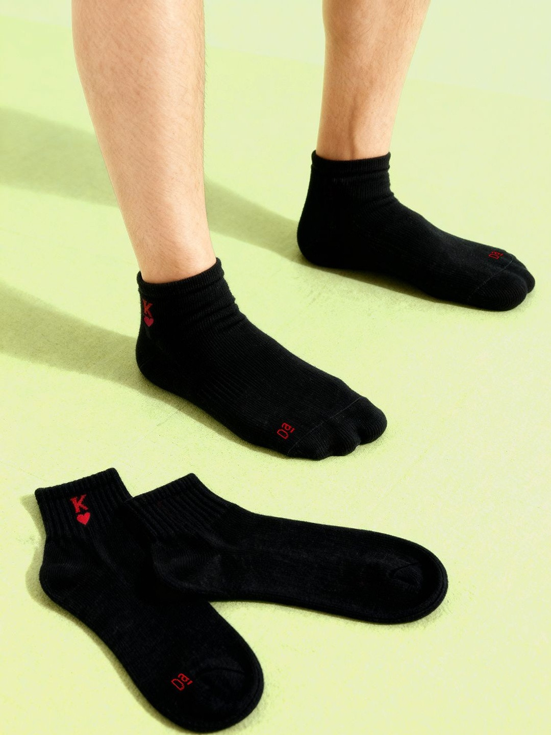 DAMENSCH Unisex Pack Of 2 Aloe-Soft Above Ankle Socks