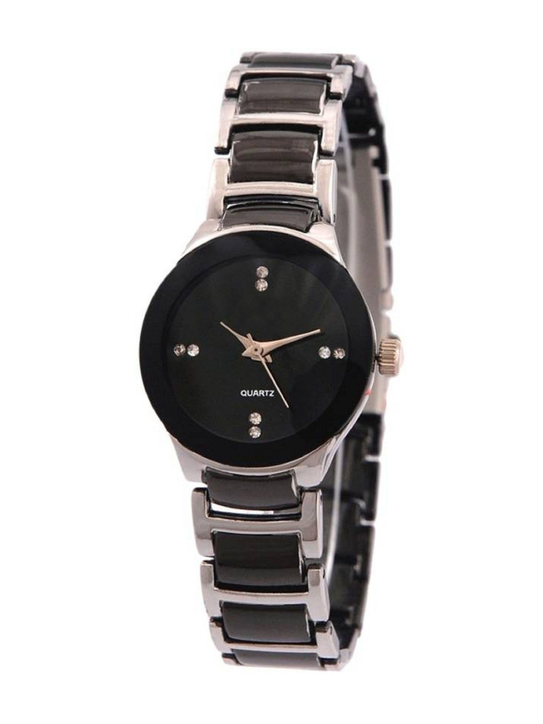 Miss Perfect Unisex Dial & Stainless Steel Bracelet Style Straps Analogue Watch 404