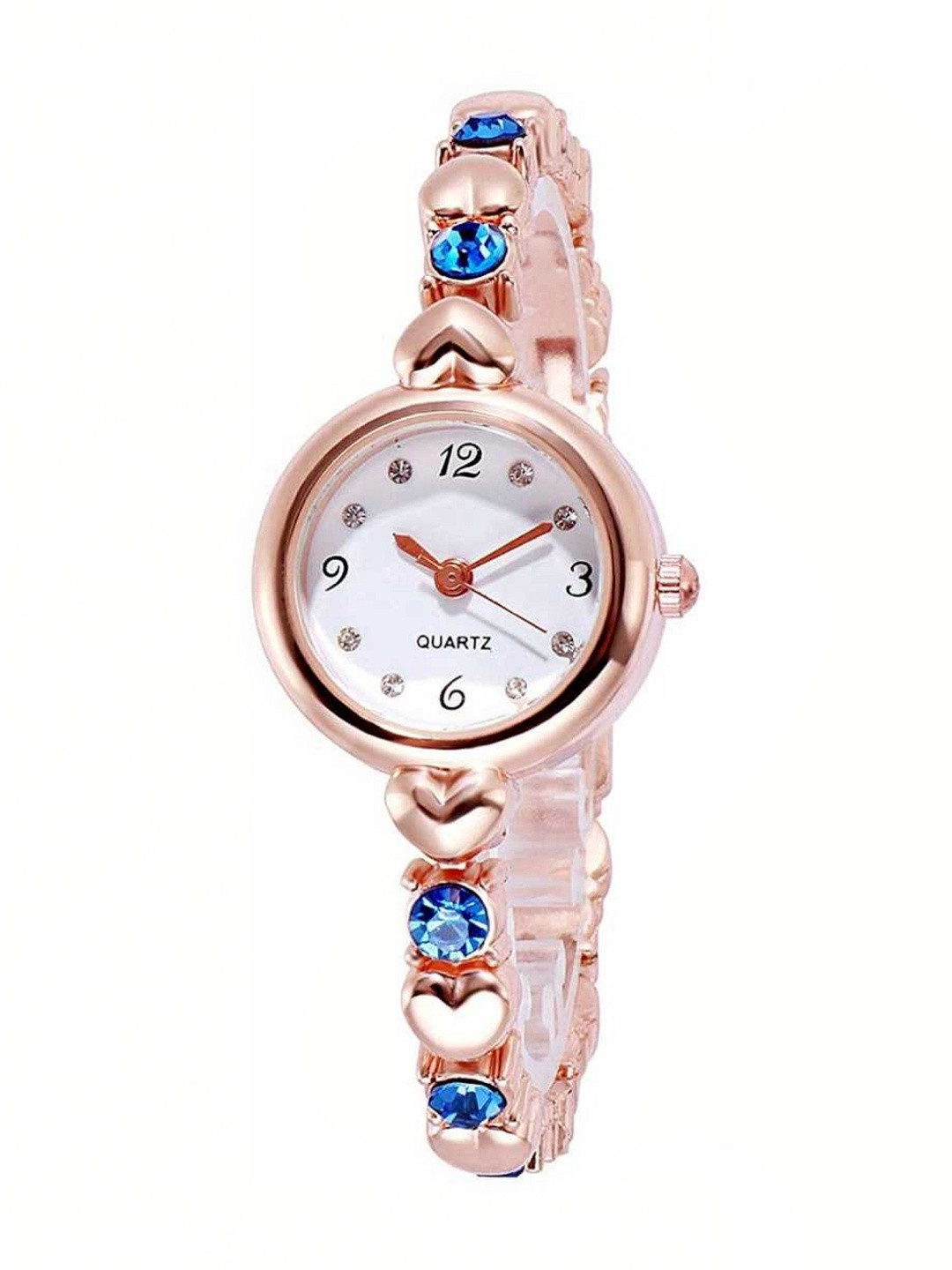 Miss Perfect Unisex Dial & Embellished Straps Analogue Multi Function Watch ar1333