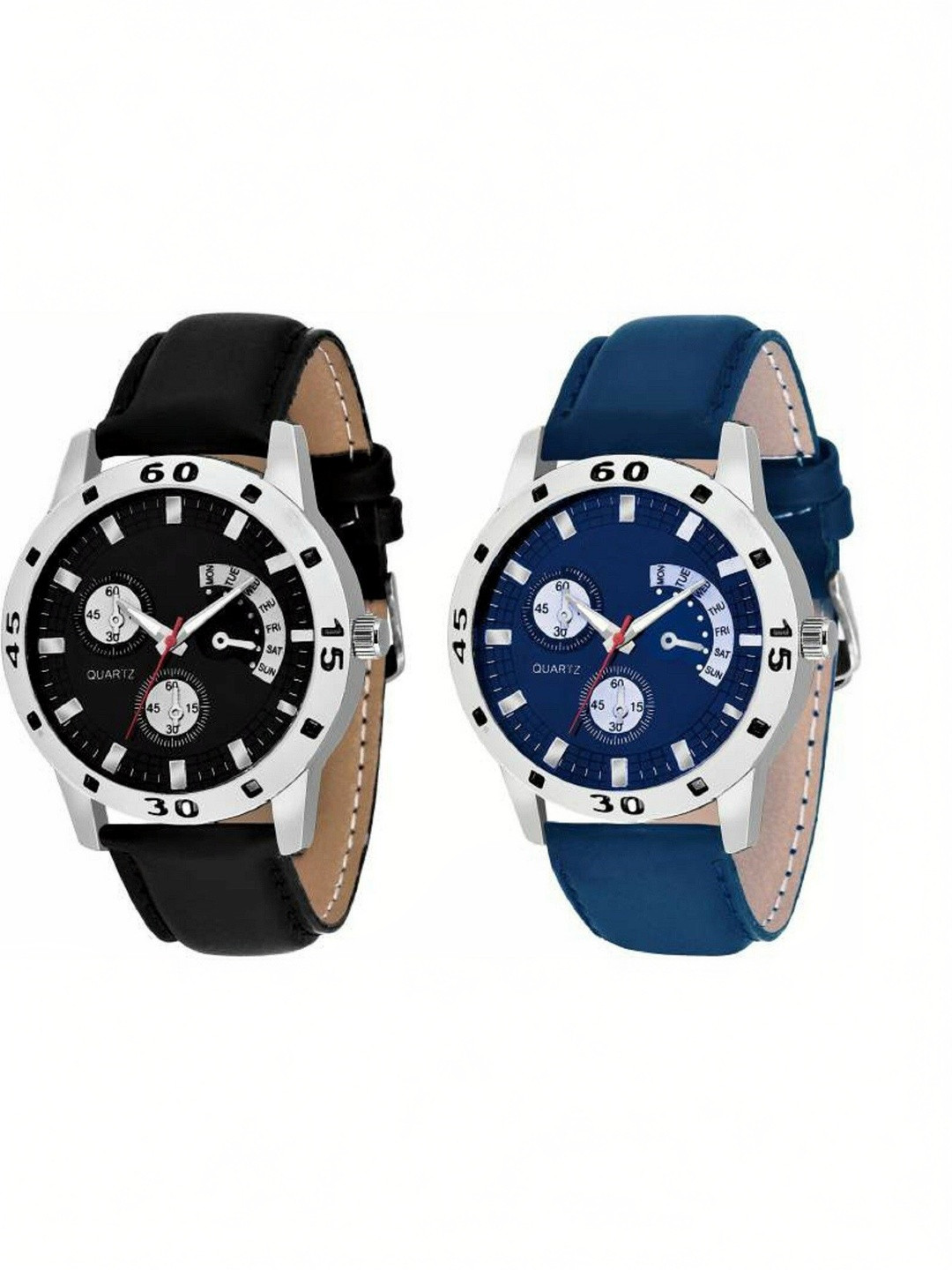 Miss Perfect Unisex Dial & Straps Analogue Multiple Time Zone Watch D744