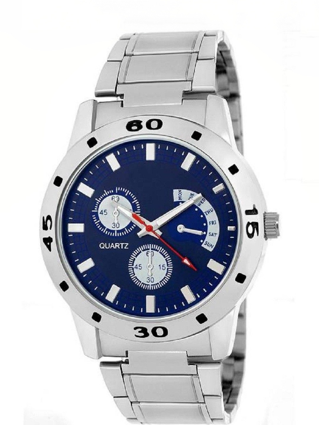 Miss Perfect Unisex Dial & Stainless Steel Straps Analogue Multi Function Watch D741