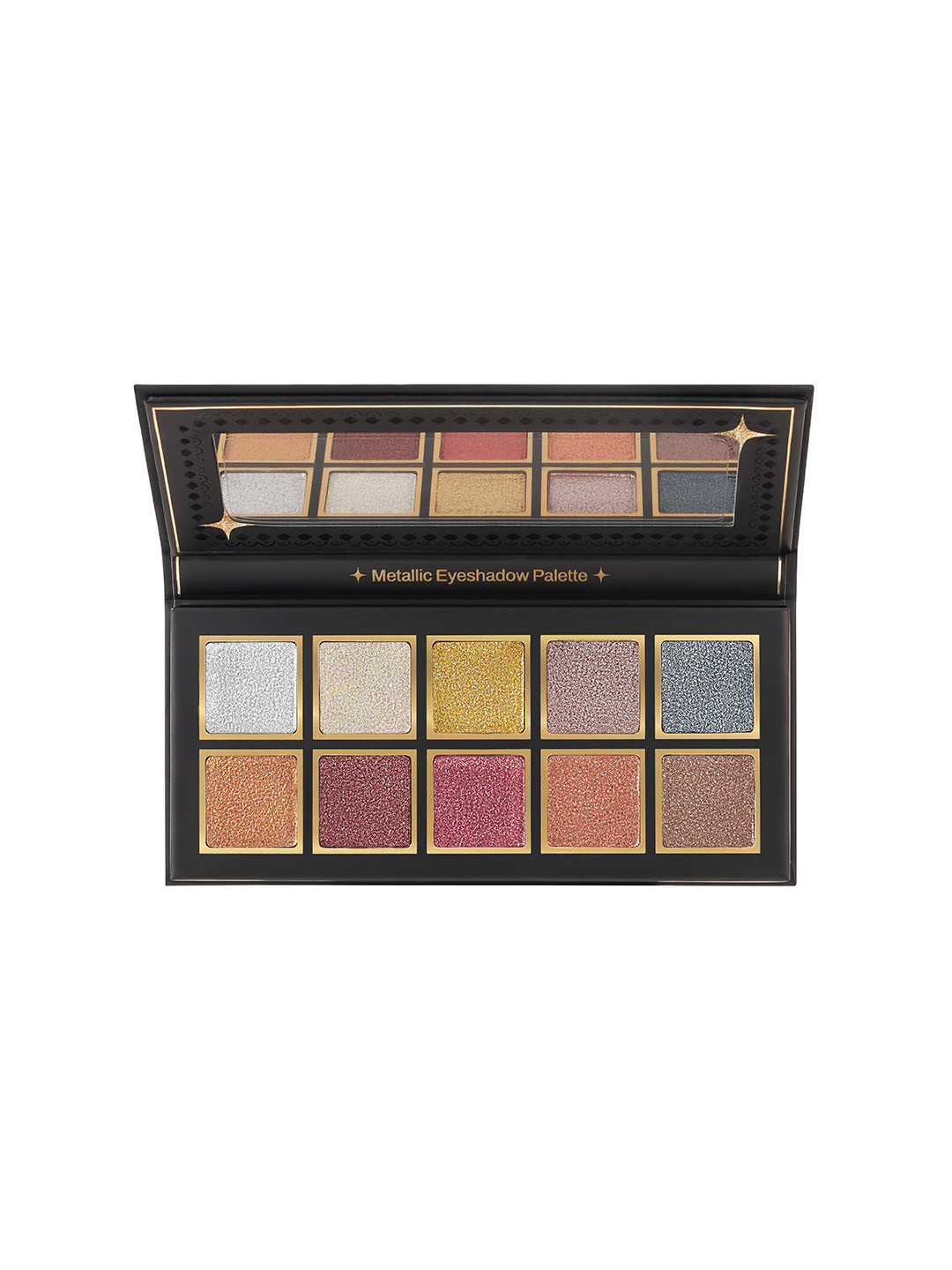MARS Sitara Metallic Eyeshadow Palette with Attached Mirror