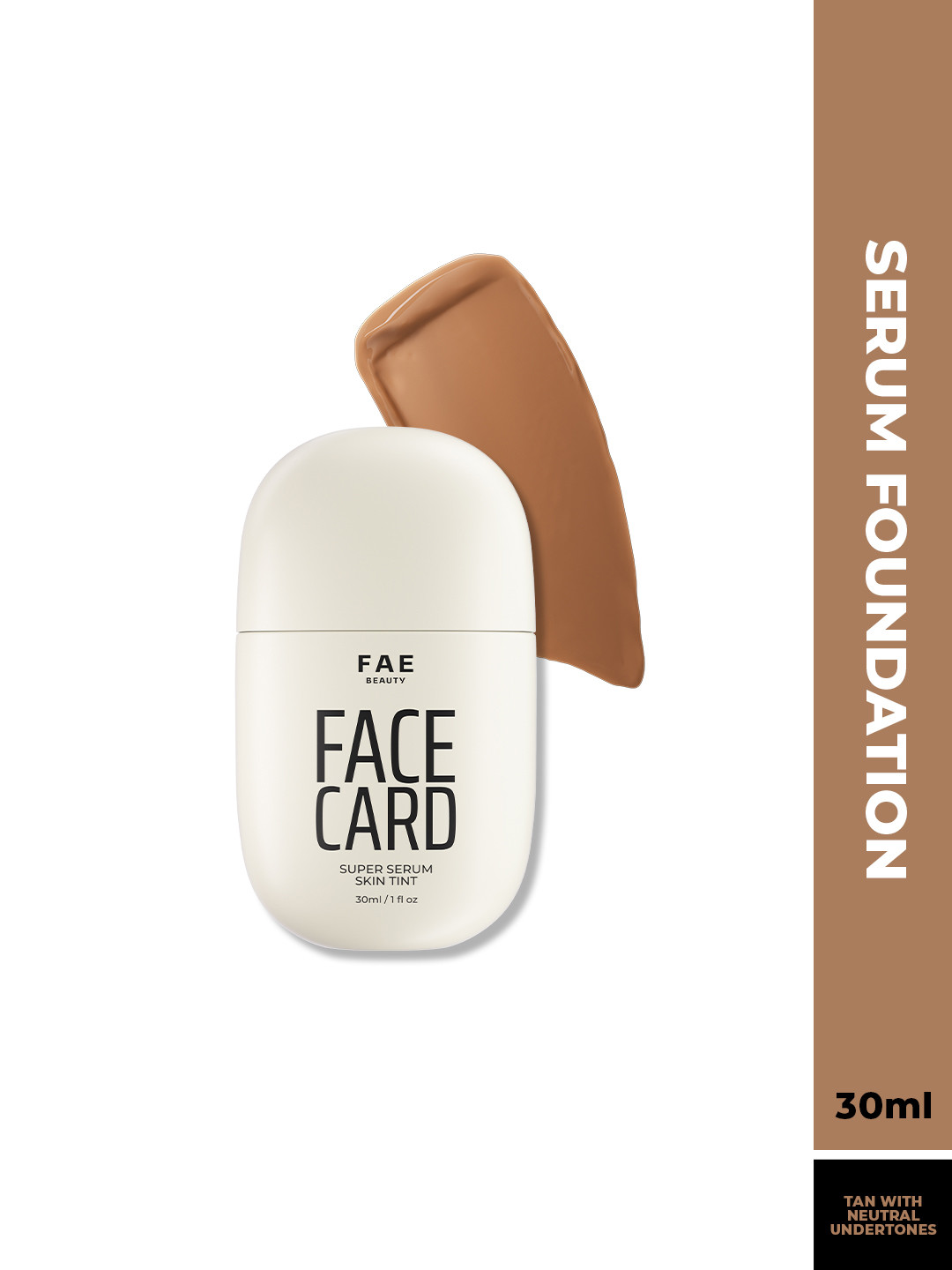 FAE BEAUTY Face Card Super Serum Skin Tint Foundation -30 ml- 52N - Neutral