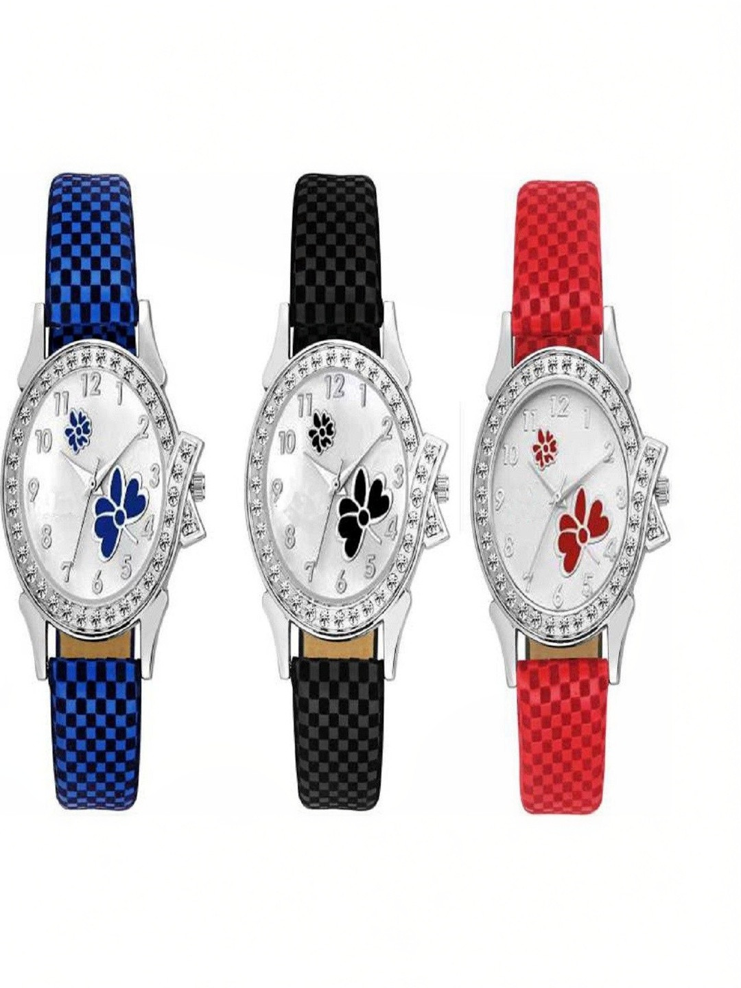 Miss Perfect Unisex Printed Dial & Straps Analogue Watch D793