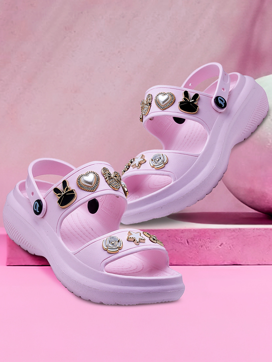 DOCTOR EXTRA SOFT Embellished Clogs Flip Flop