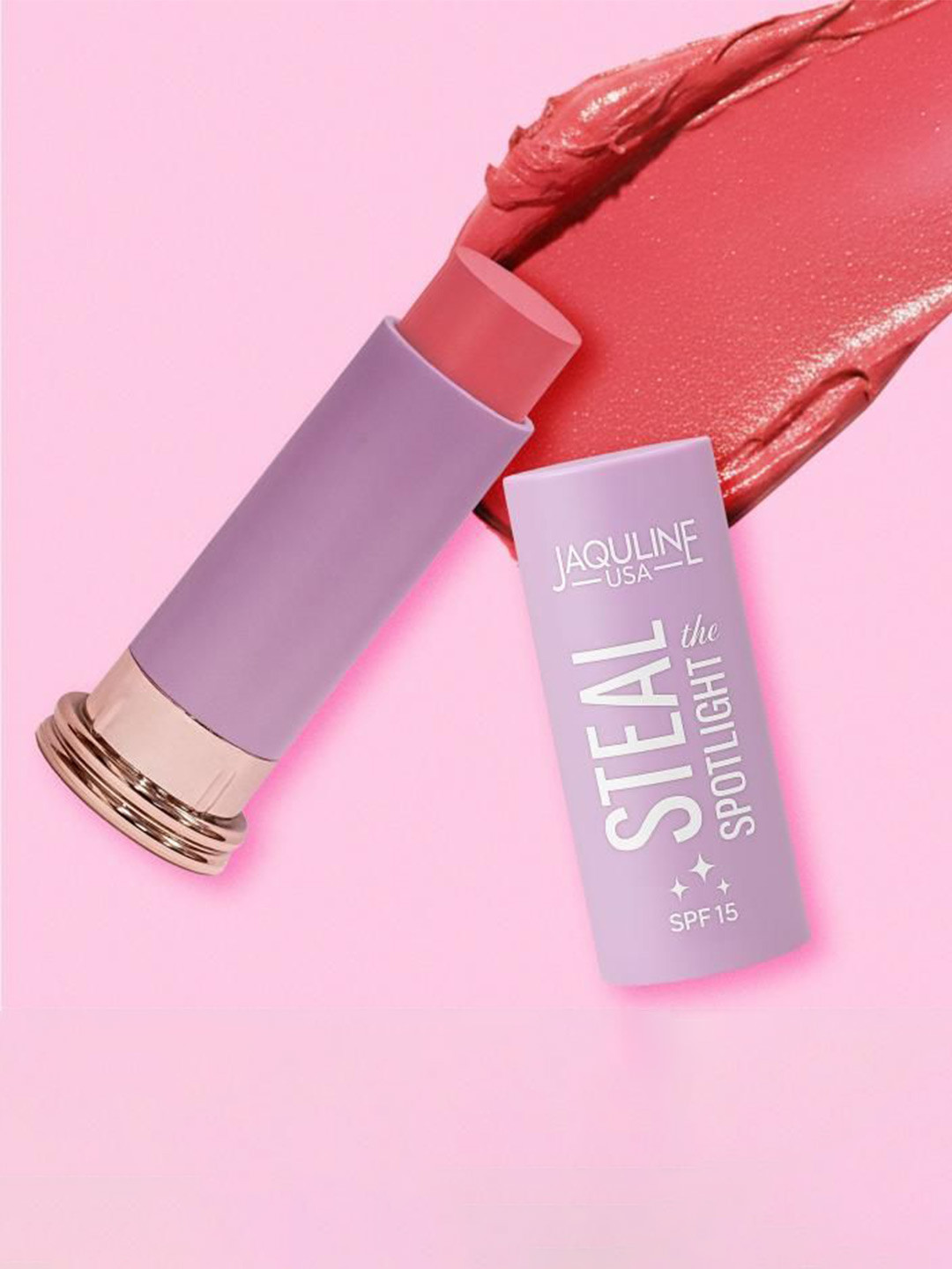 Jaquline USA Steal The Spotlight Blush Stick With Vitamin E - 15 g - Soft Focus 02