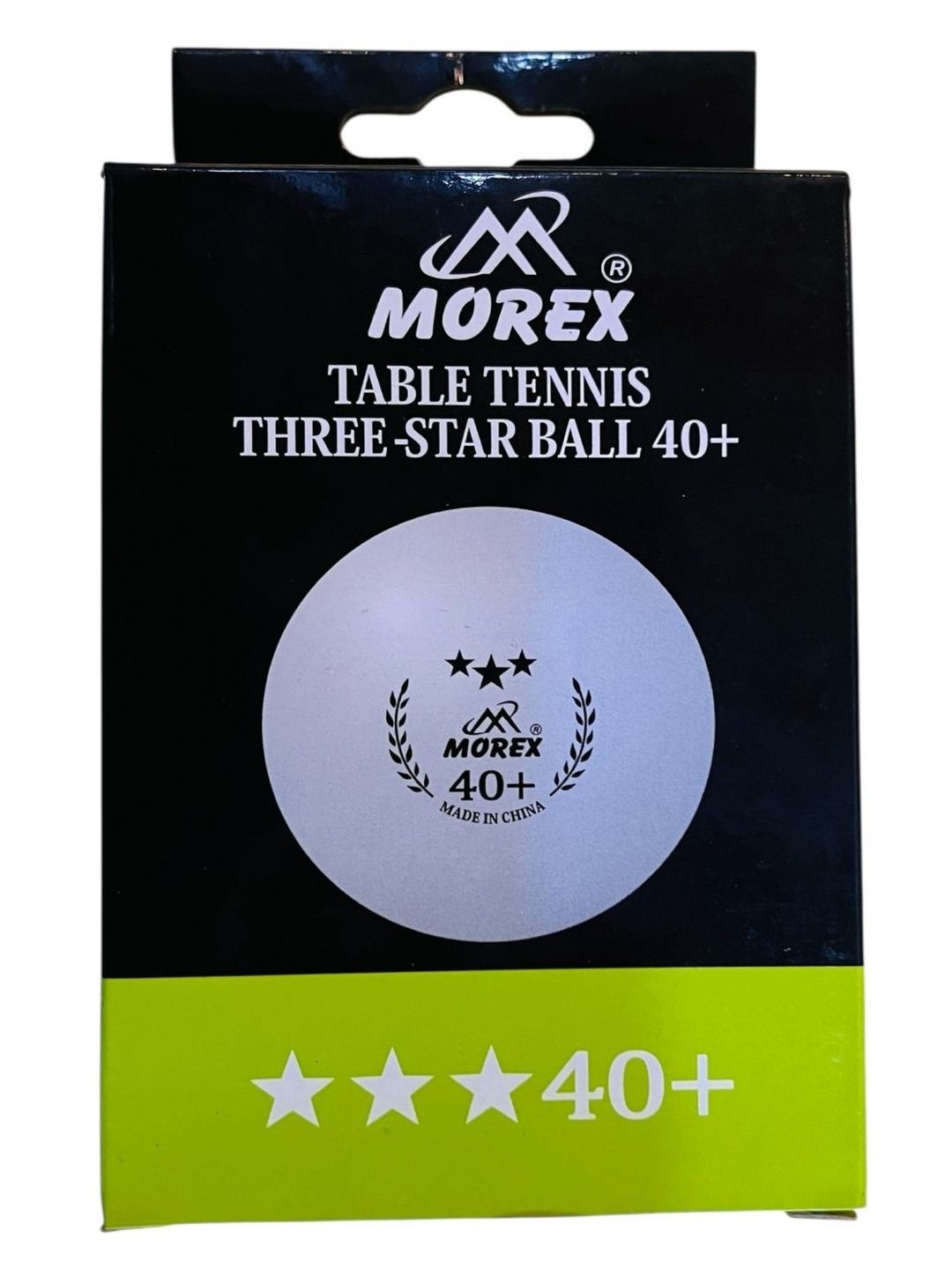 THE MORNING PLAY Boys Set Of 6 Printed Morex Table Tennis Balls