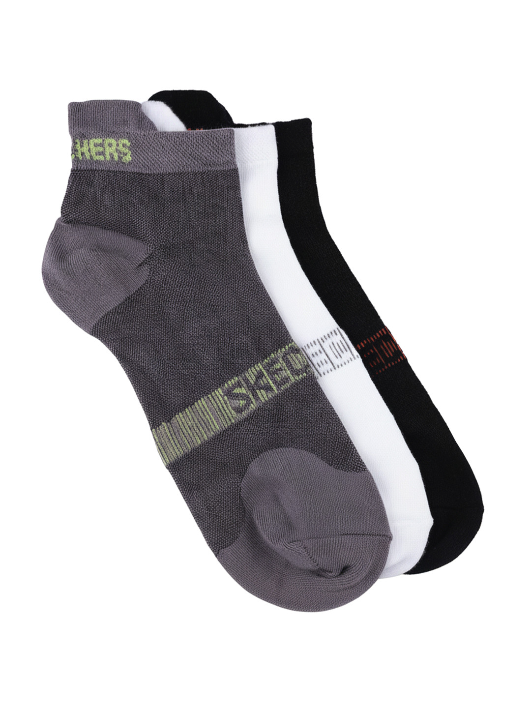 Skechers Men Pack Of 3 STRUCTURED NON TERRY