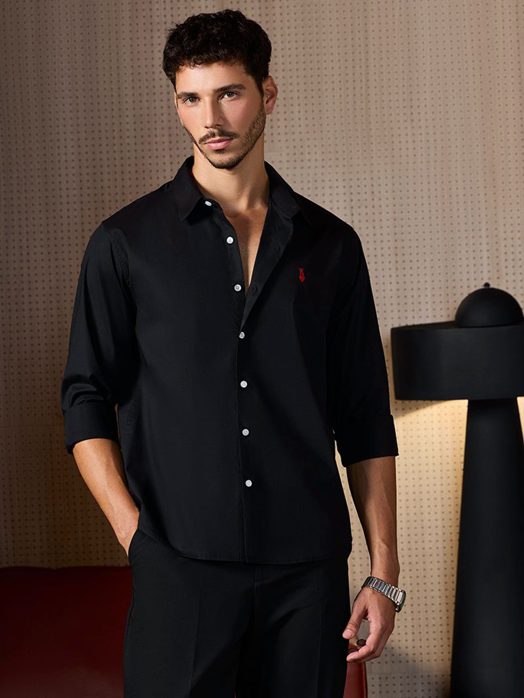 Snitch King Of Hearts Men Formal Shirt