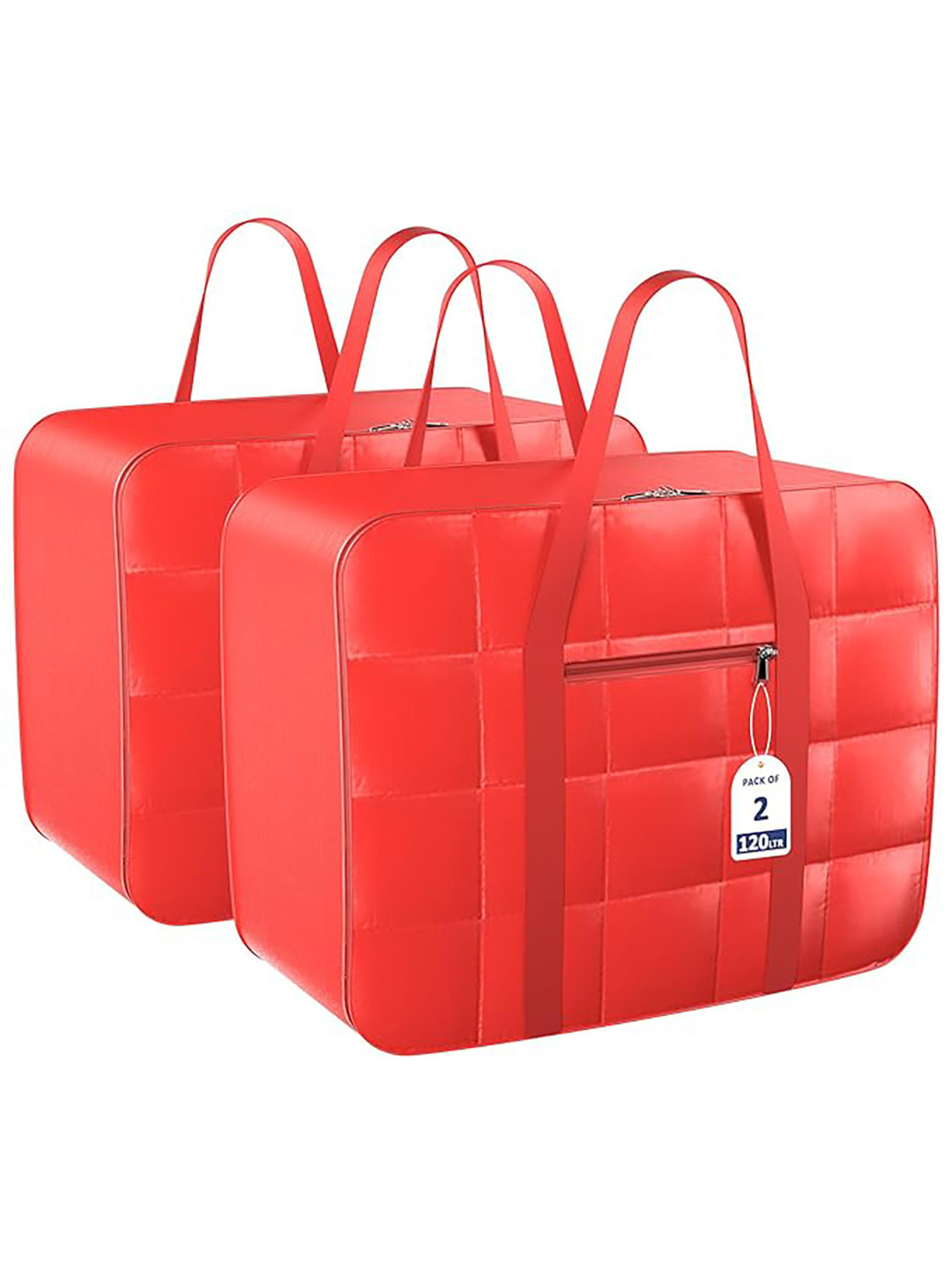 Kuber Industries Red 2 Pcs Reusable Desk Organiser Organisers