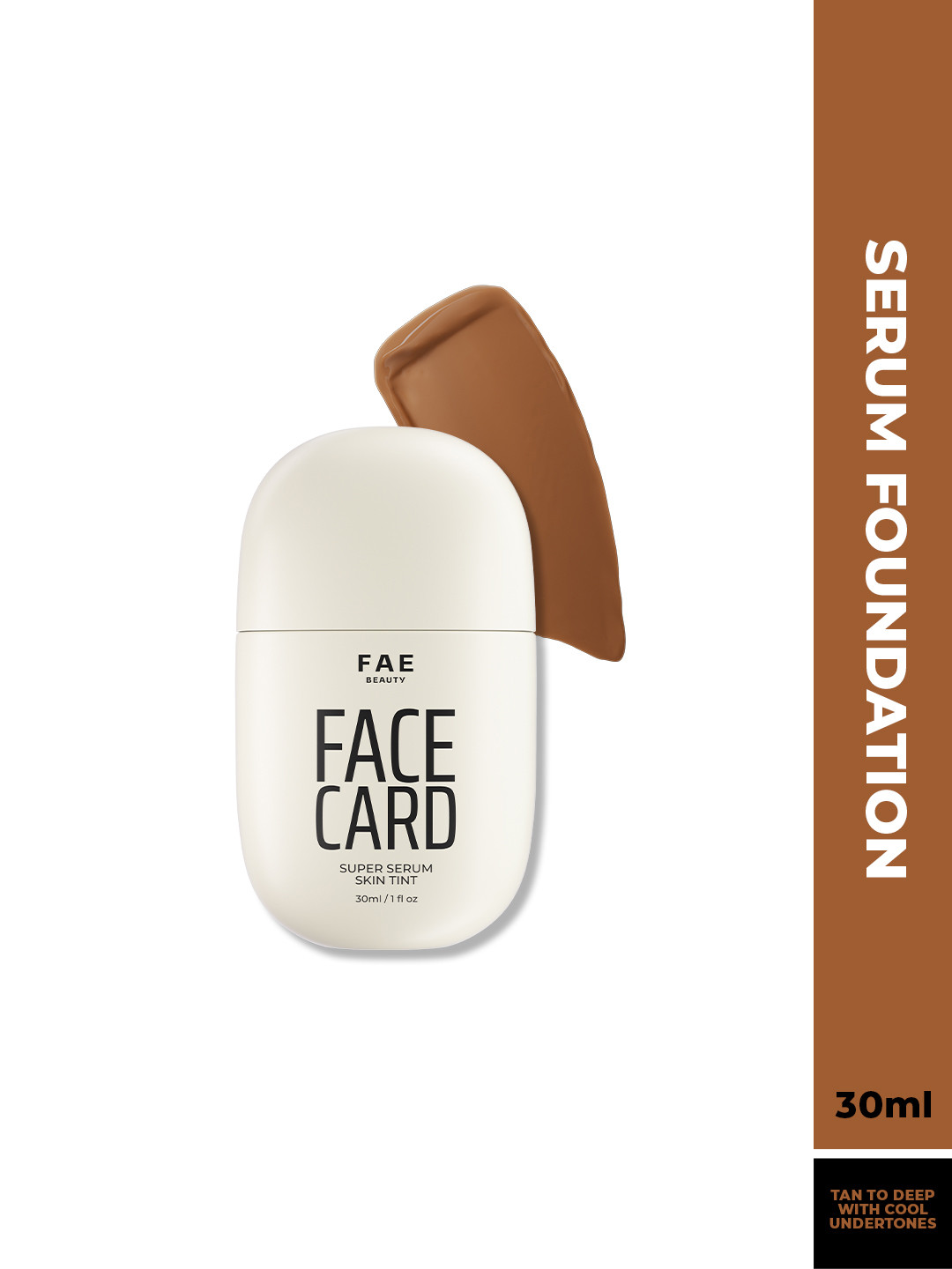 FAE BEAUTY Face Card Super Serum Skin Tint Foundation-30 ml- 70C Cool