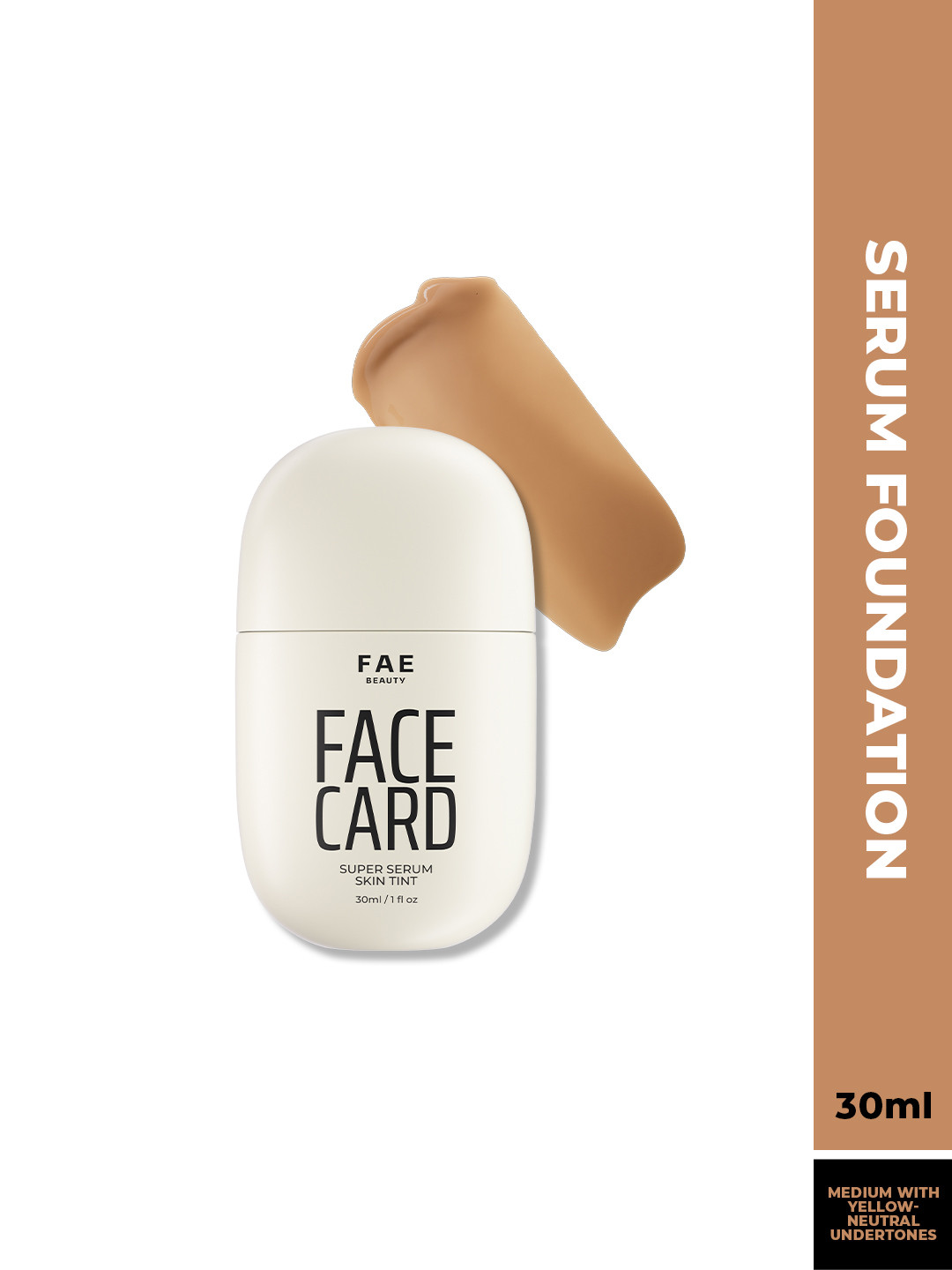 FAE BEAUTY Face Card Super Serum Skin Tint Foundation -30 ml- 42N - Neutral