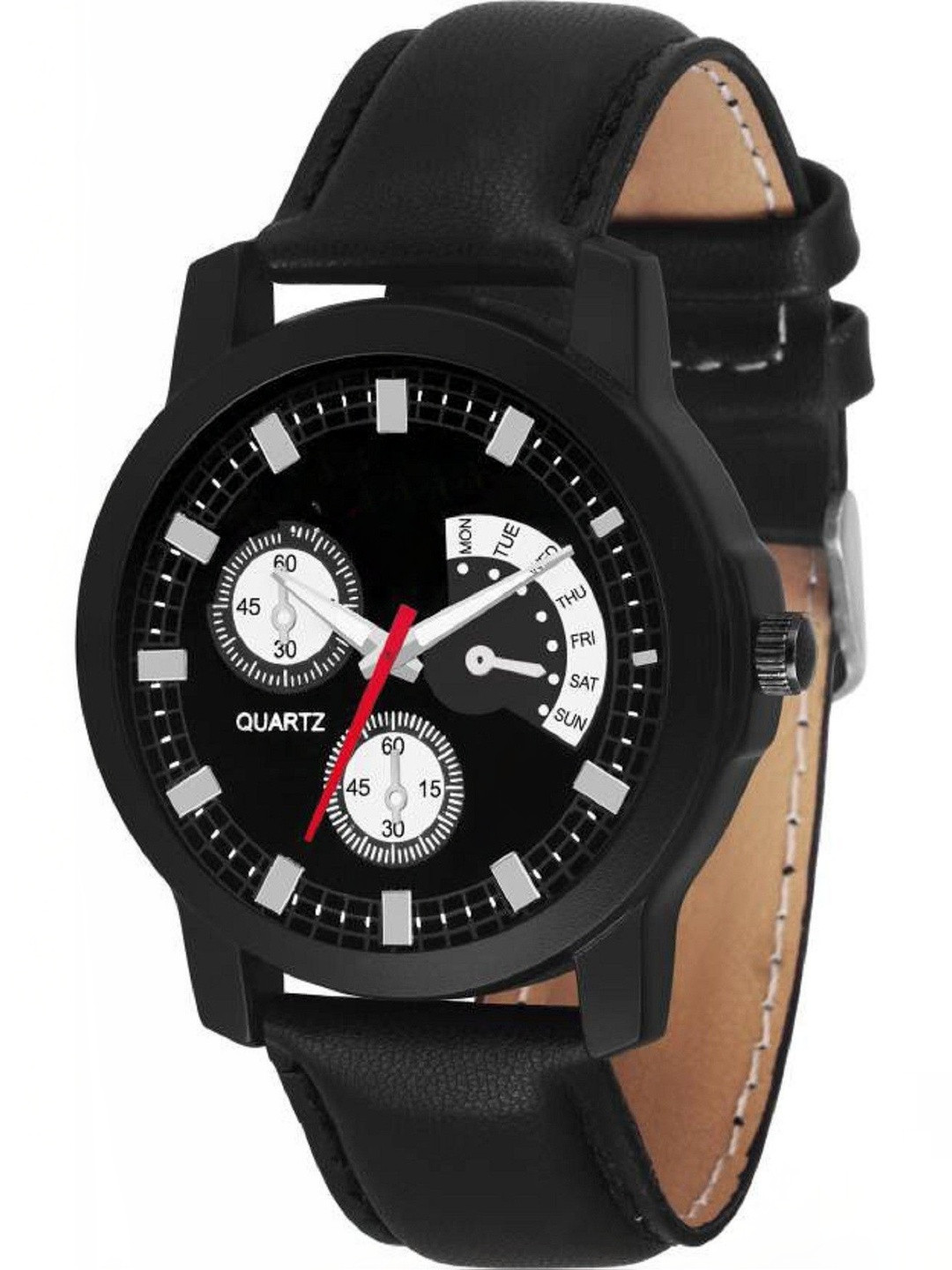 Miss Perfect Unisex Dial & Leather Straps Analogue Watch D748