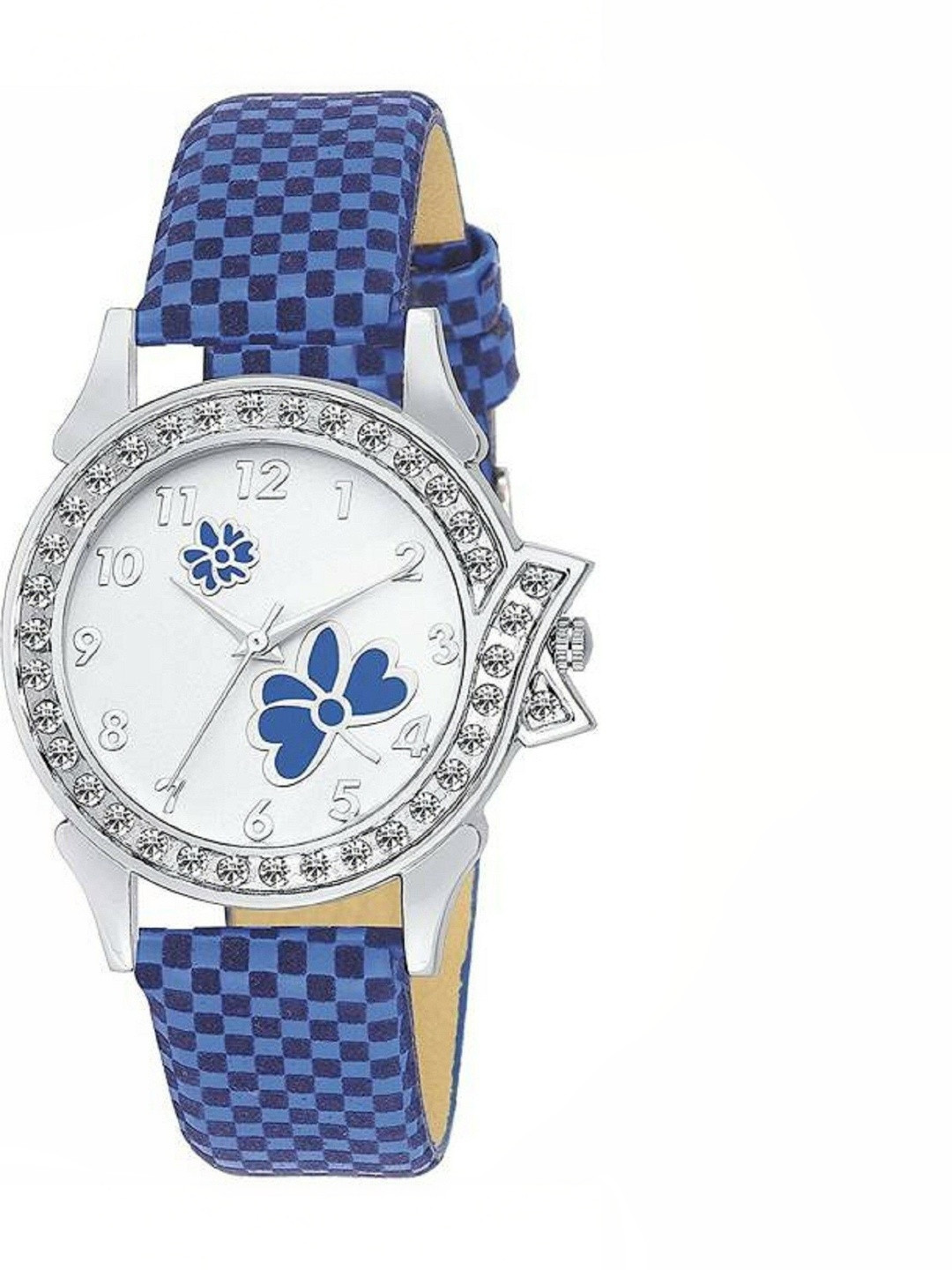 Miss Perfect Unisex Dial & Leather Straps Watch D168