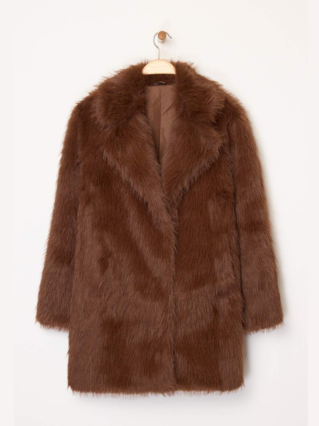 Happiness istanbul Women Single-Breasted Overcoat