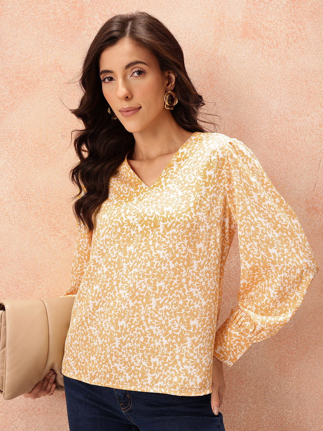 all about you Floral Print Top